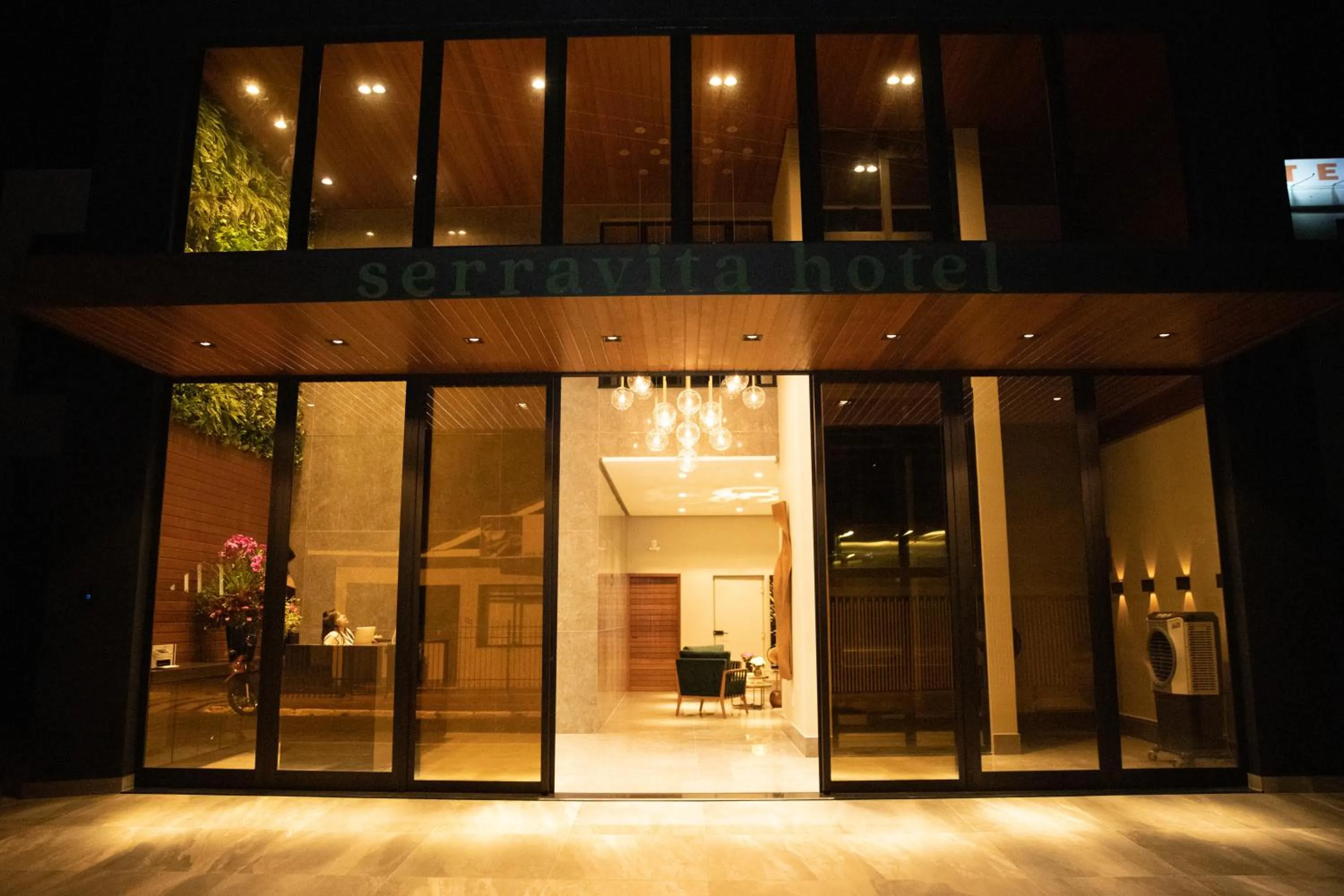 Facade/entrance in Serravita Hotel