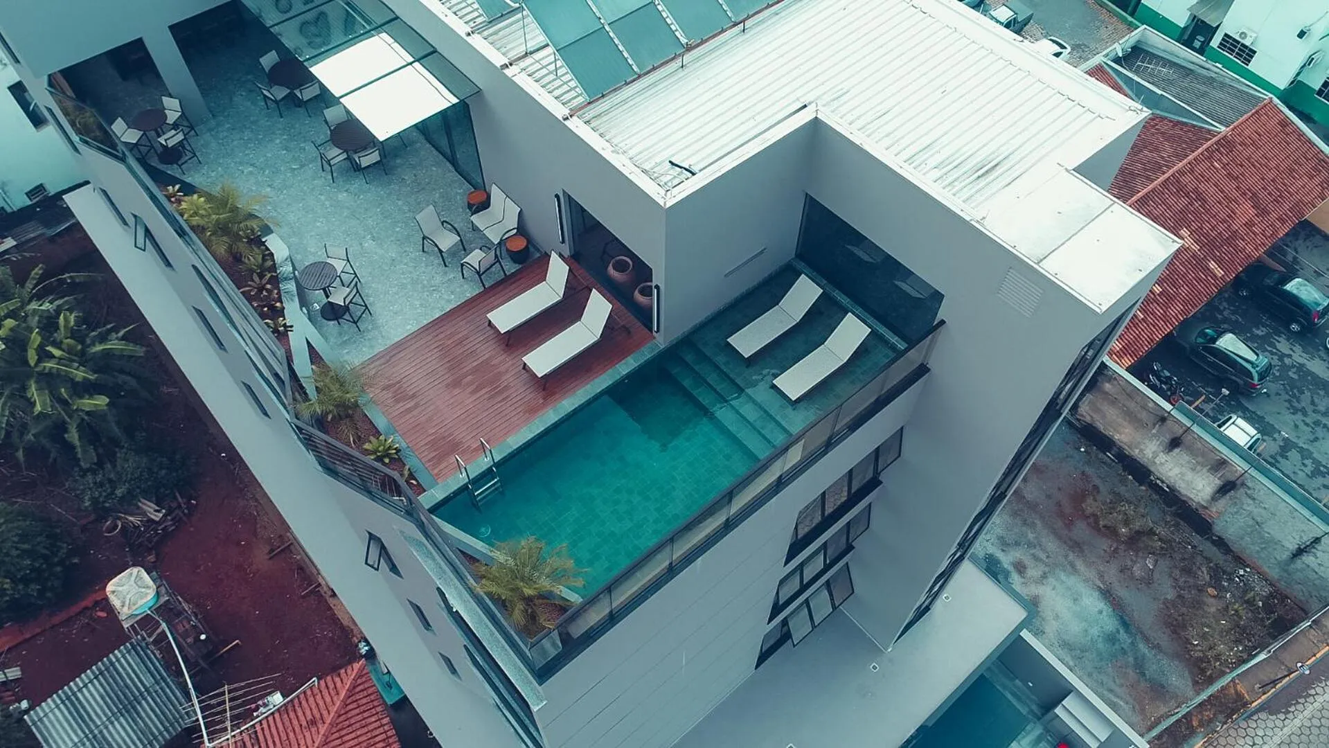 Swimming pool in Serravita Hotel