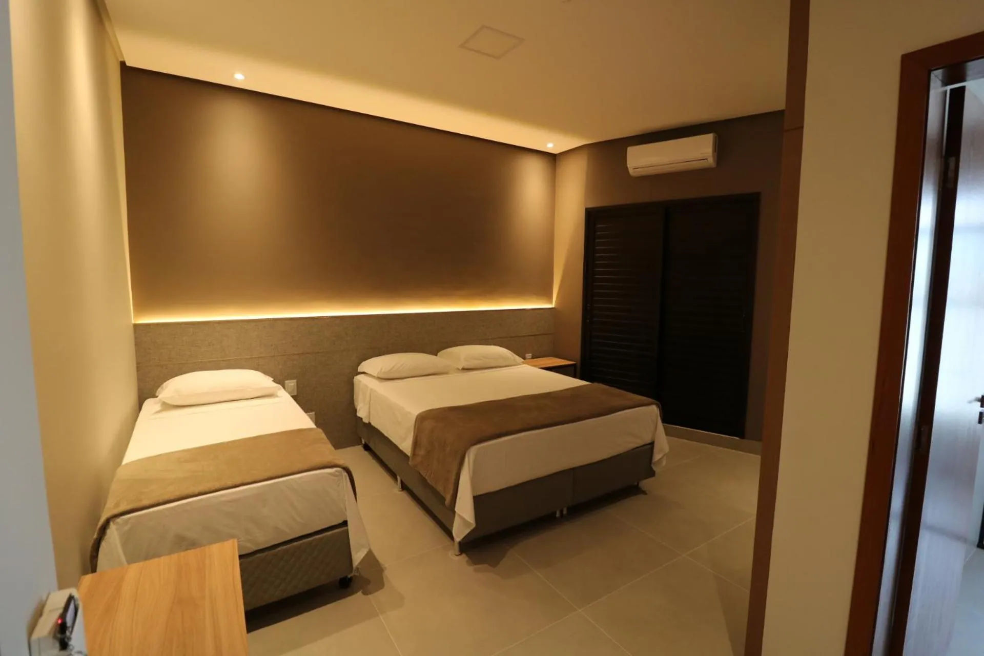 Bed in Serravita Hotel