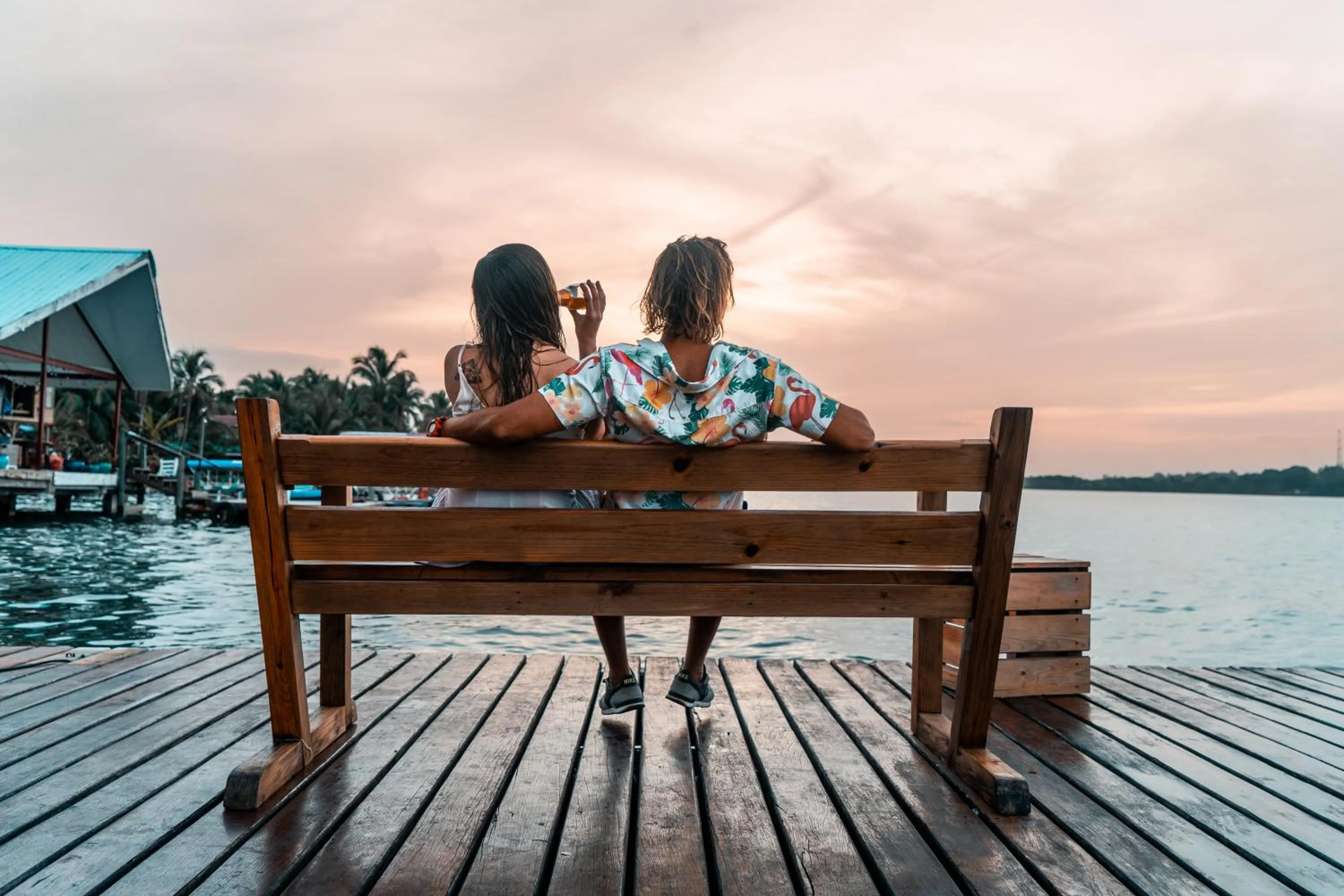 Guests in Bambuda Bocas Town