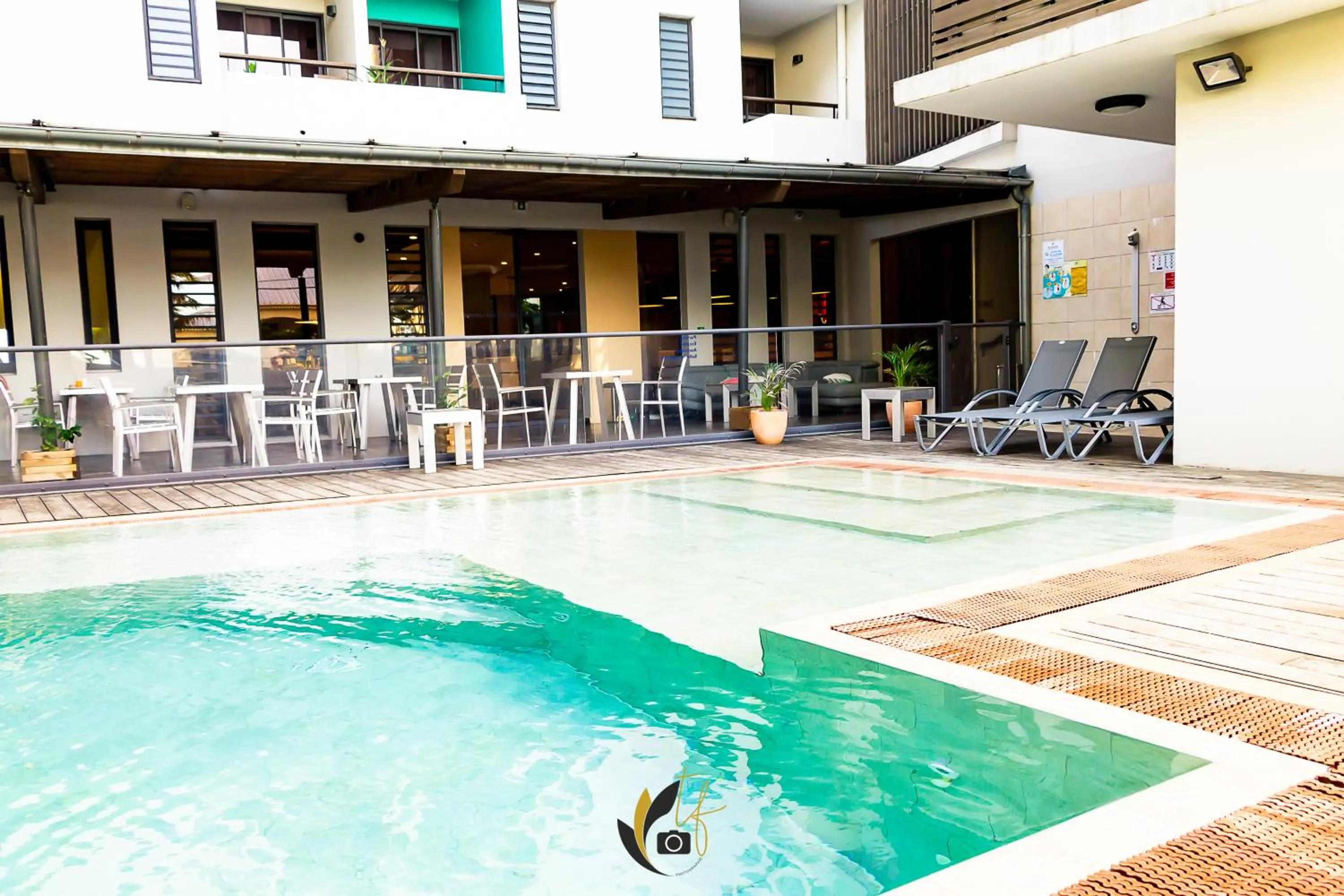 Swimming pool in Tulip Inn Sainte Clotilde, La Réunion
