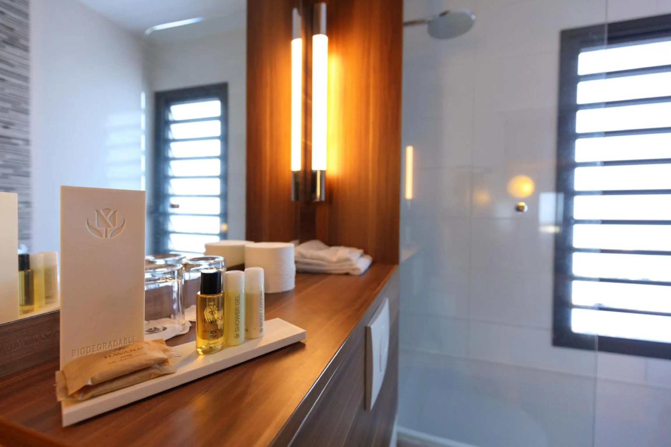 Shower in Tulip Inn Sainte Clotilde, La Réunion