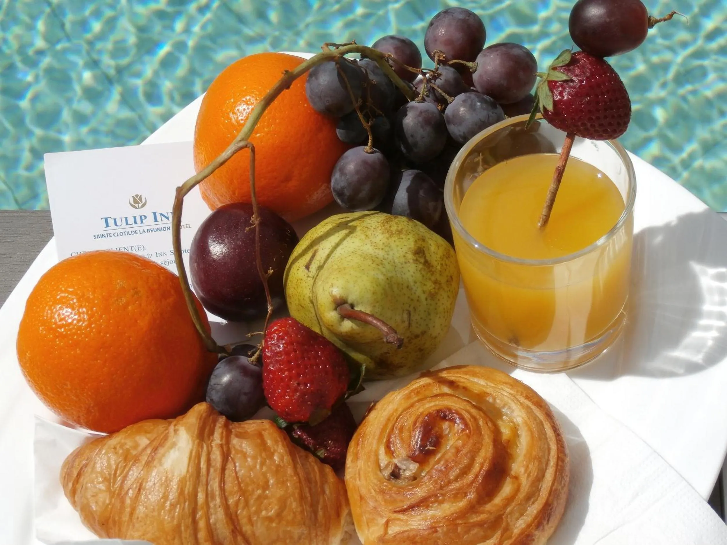 Food close-up in Tulip Inn Sainte Clotilde, La Réunion
