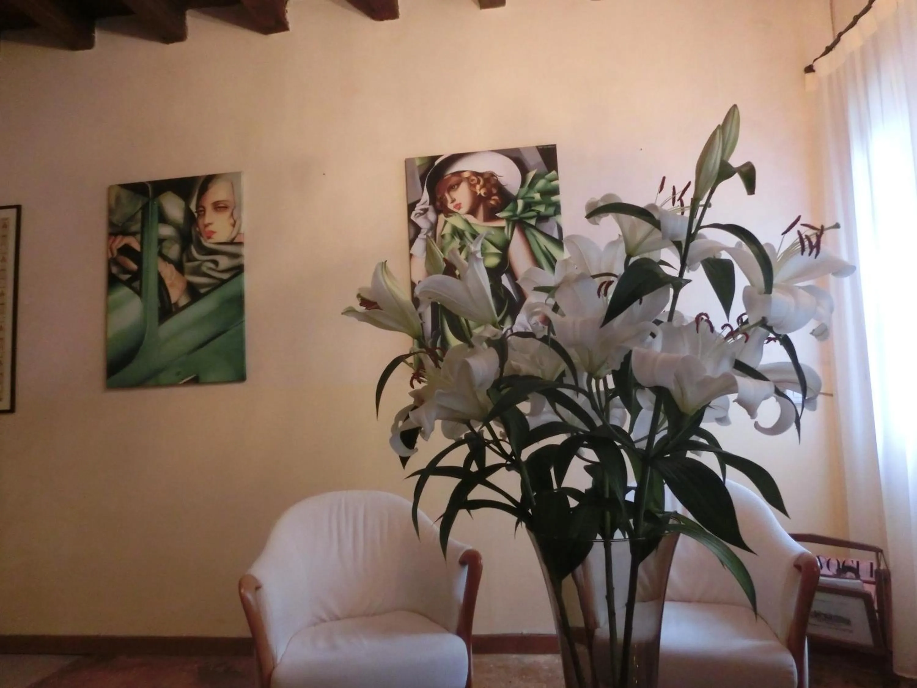 Living room in Locanda Art Deco