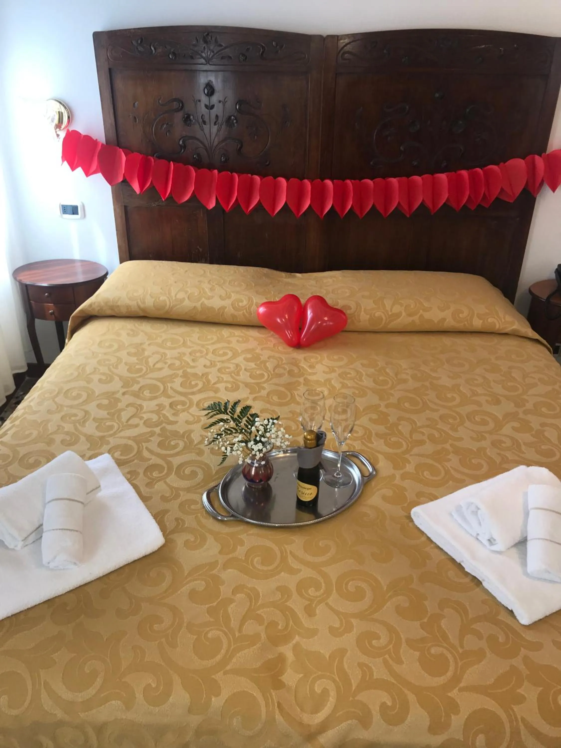 Bedroom, Bed in Locanda Art Deco