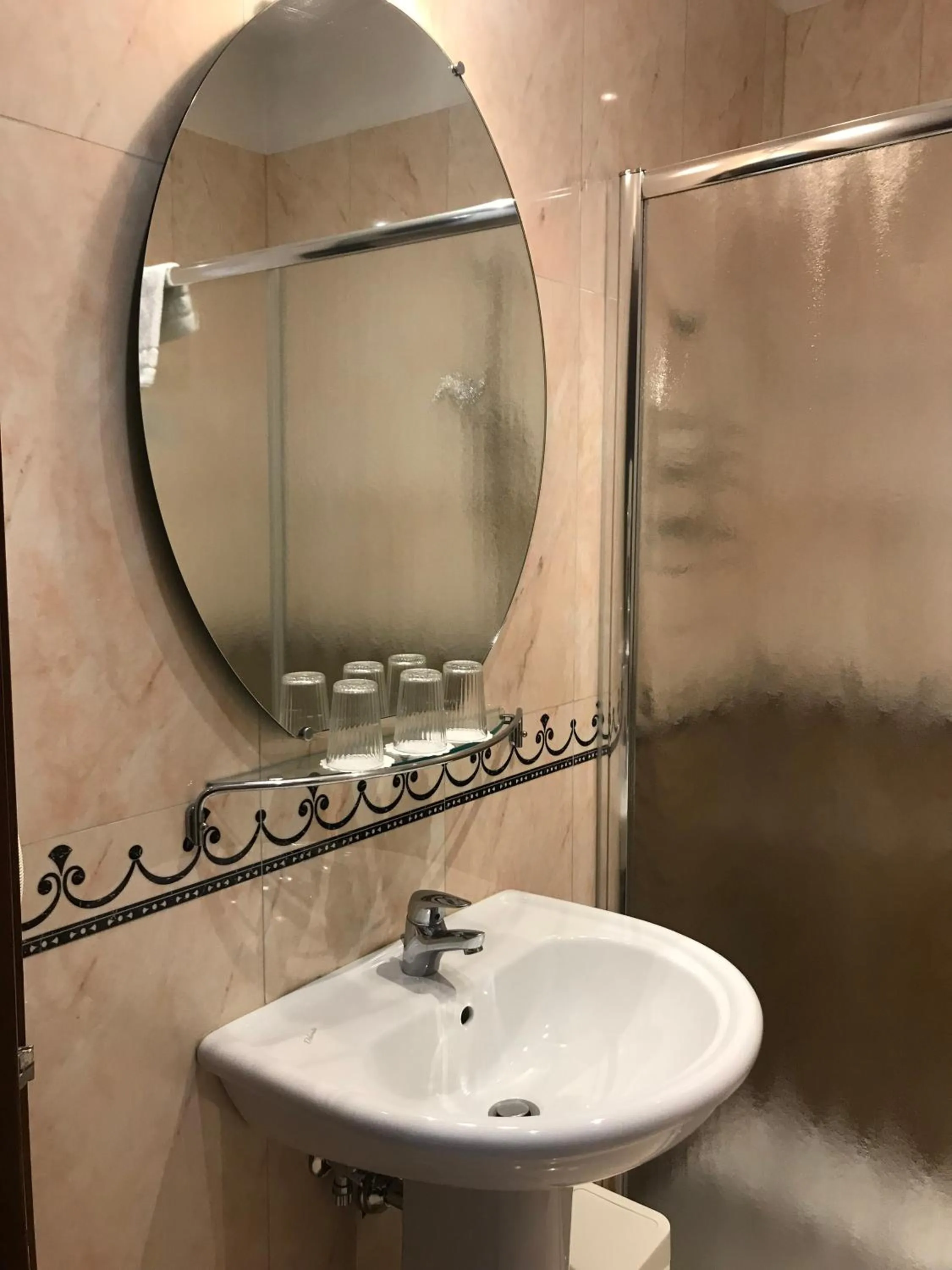 Bathroom in Locanda Art Deco