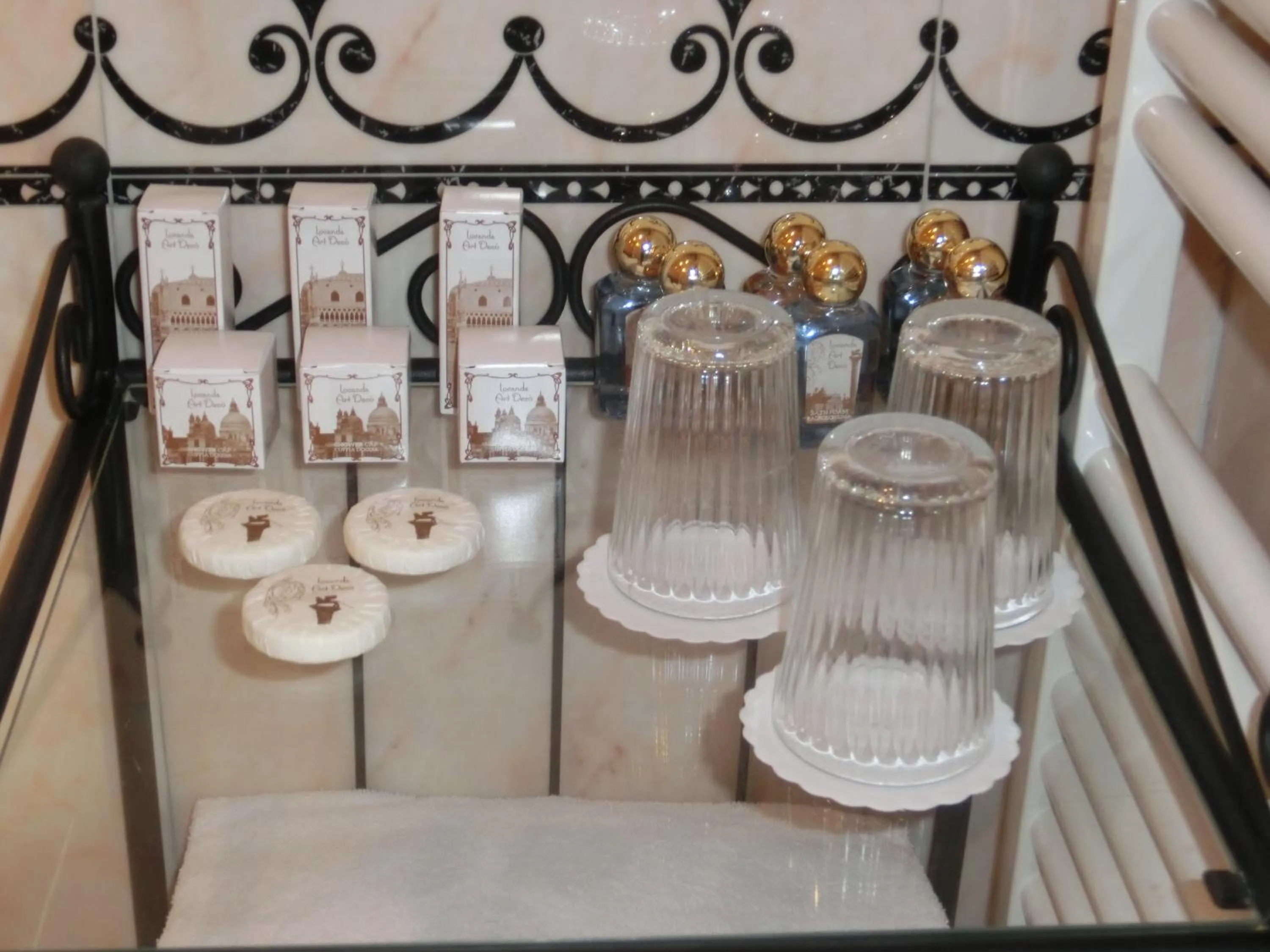 Bathroom in Locanda Art Deco