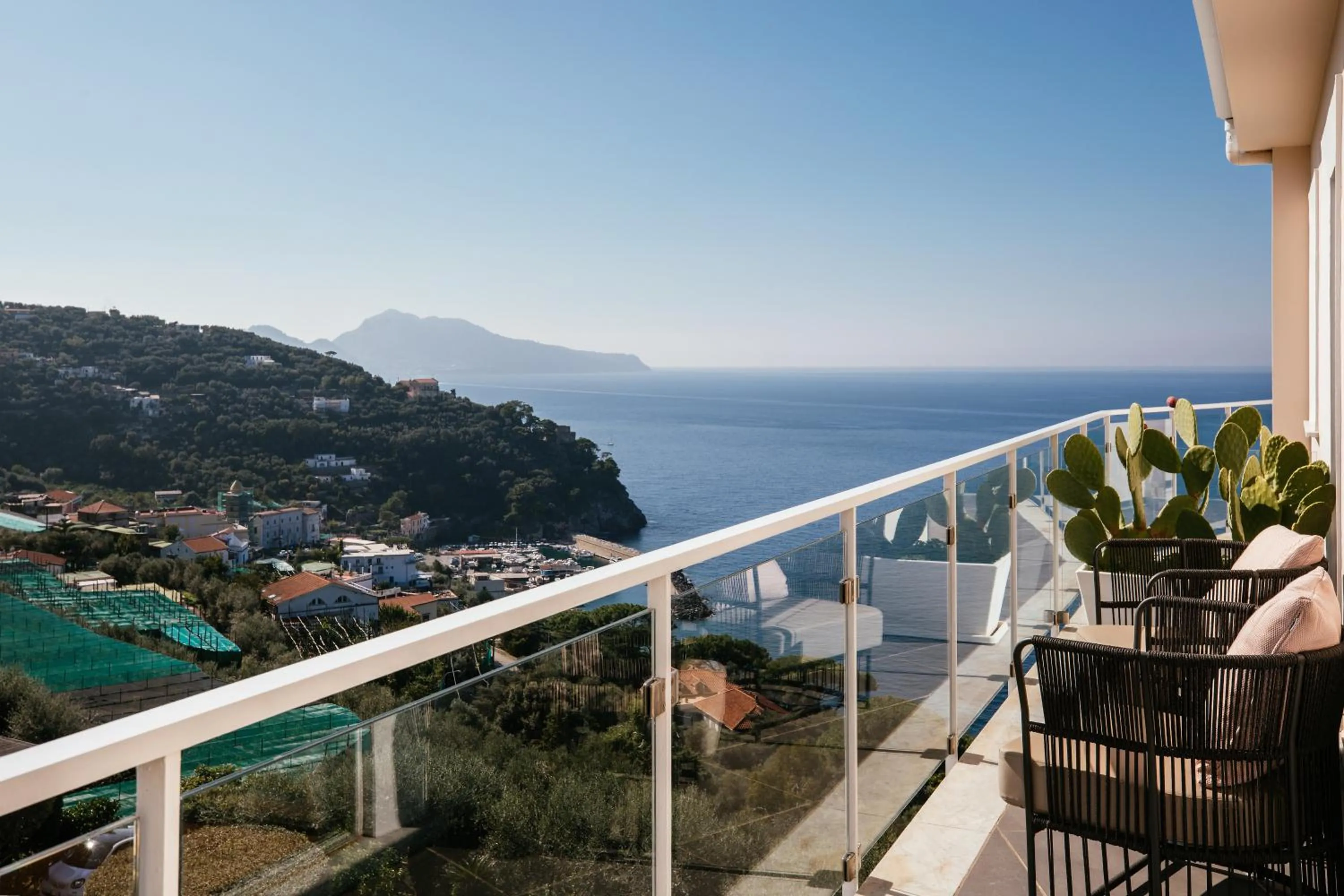 Balcony/Terrace in Villa Fiorella Art Hotel