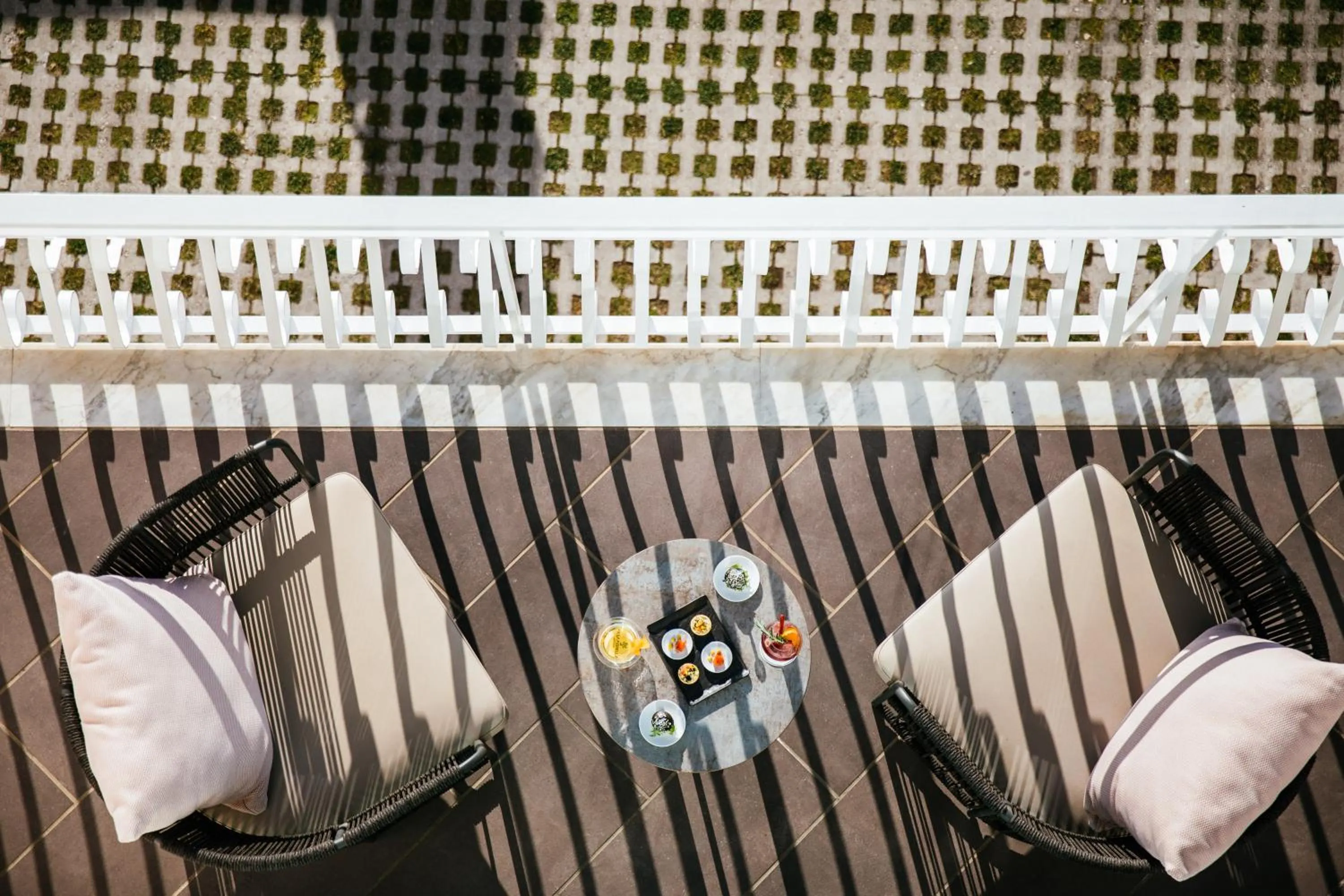 Balcony/Terrace in Villa Fiorella Art Hotel