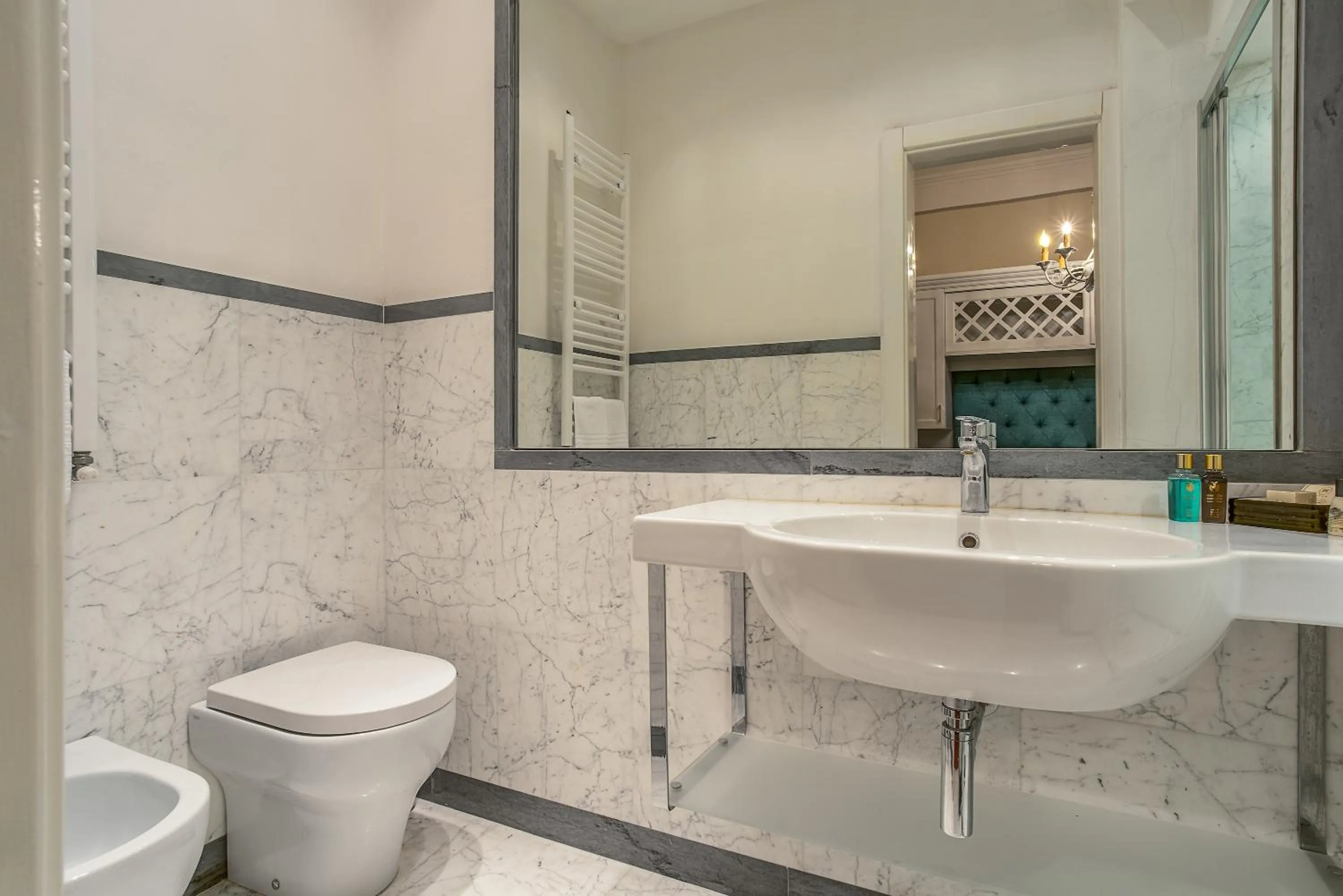 Bathroom in Hotel Villa Maremonti