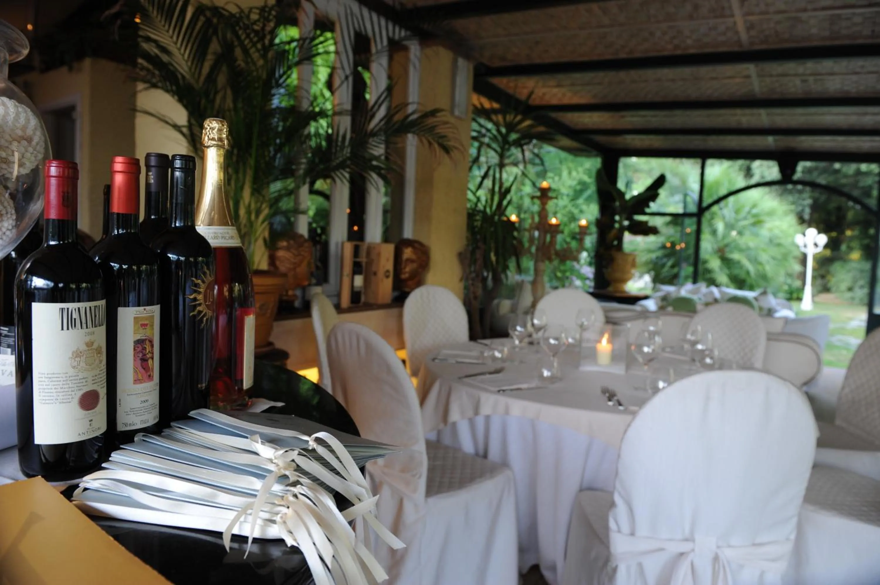 Decorative detail in Hotel Villa Maremonti