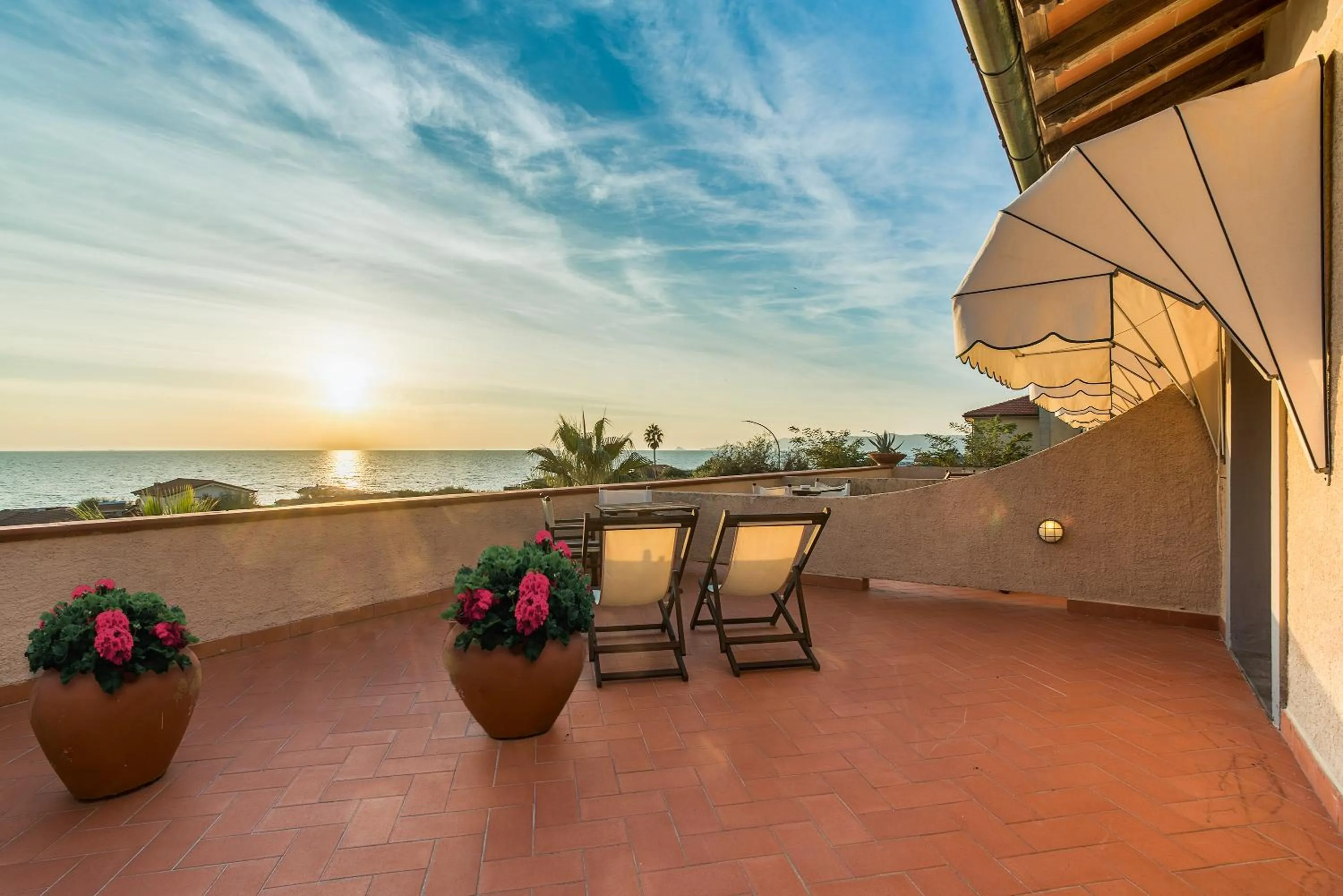 Balcony/Terrace in Hotel Villa Maremonti