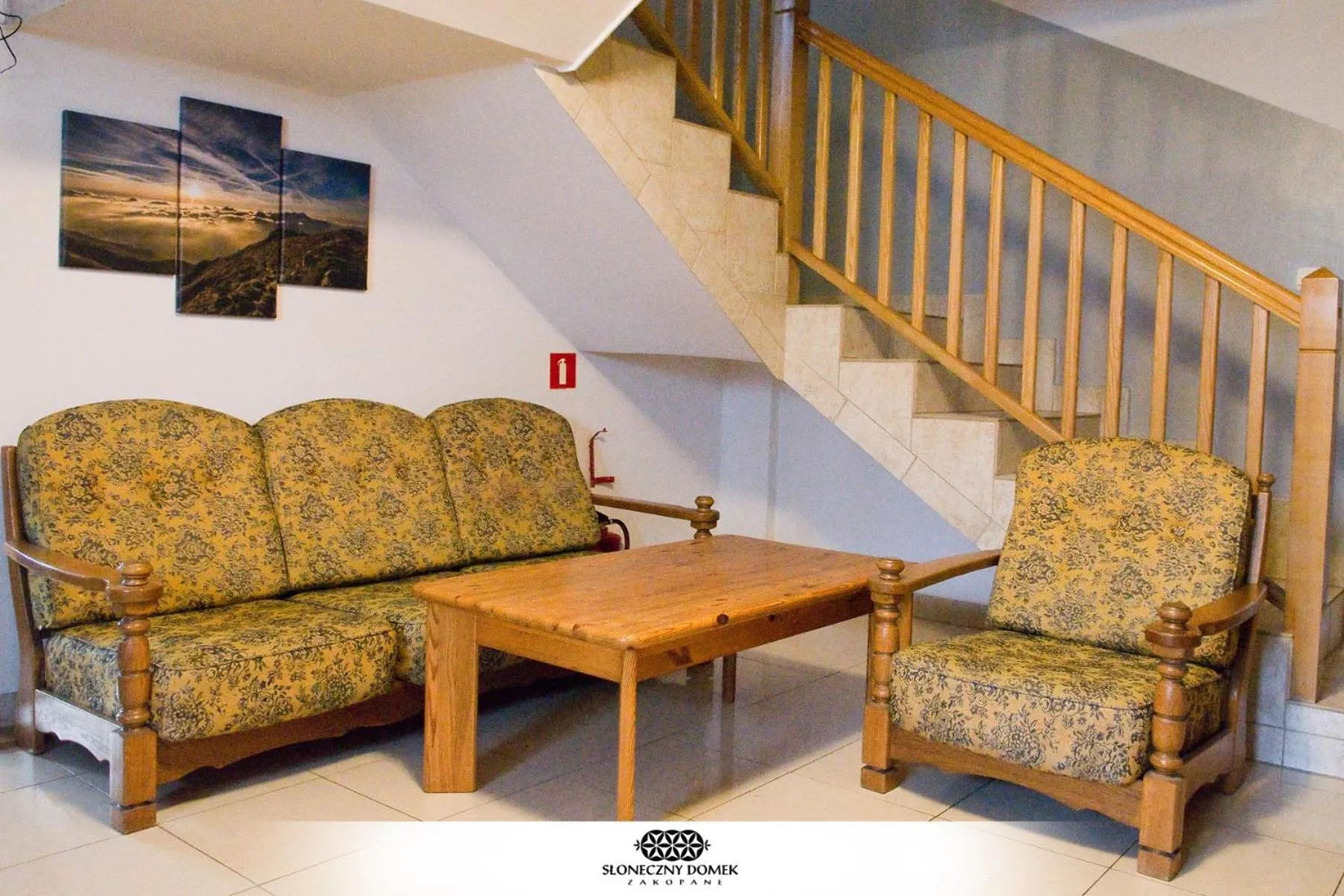 Lobby or reception in Słoneczny Domek