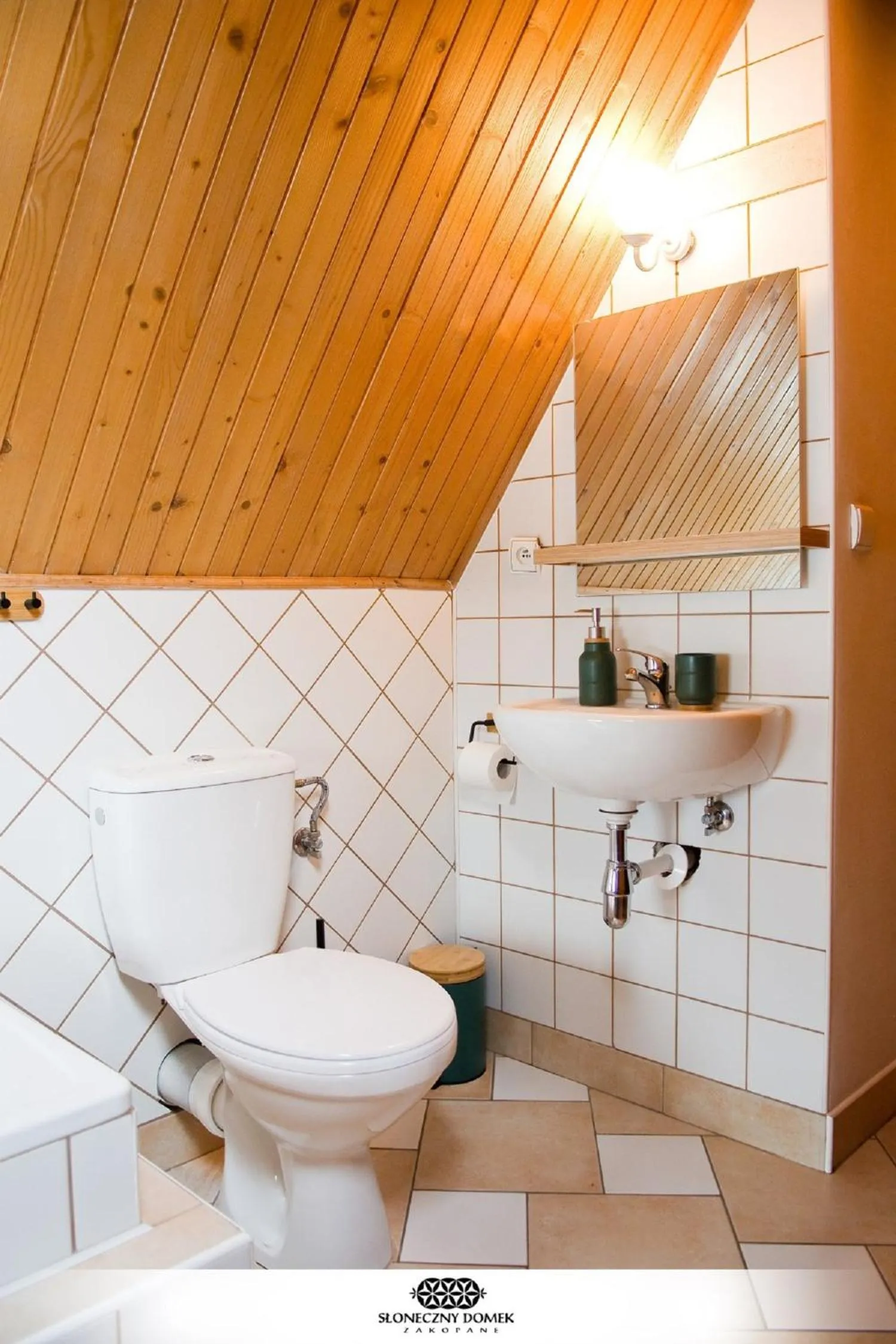 Bathroom in Słoneczny Domek