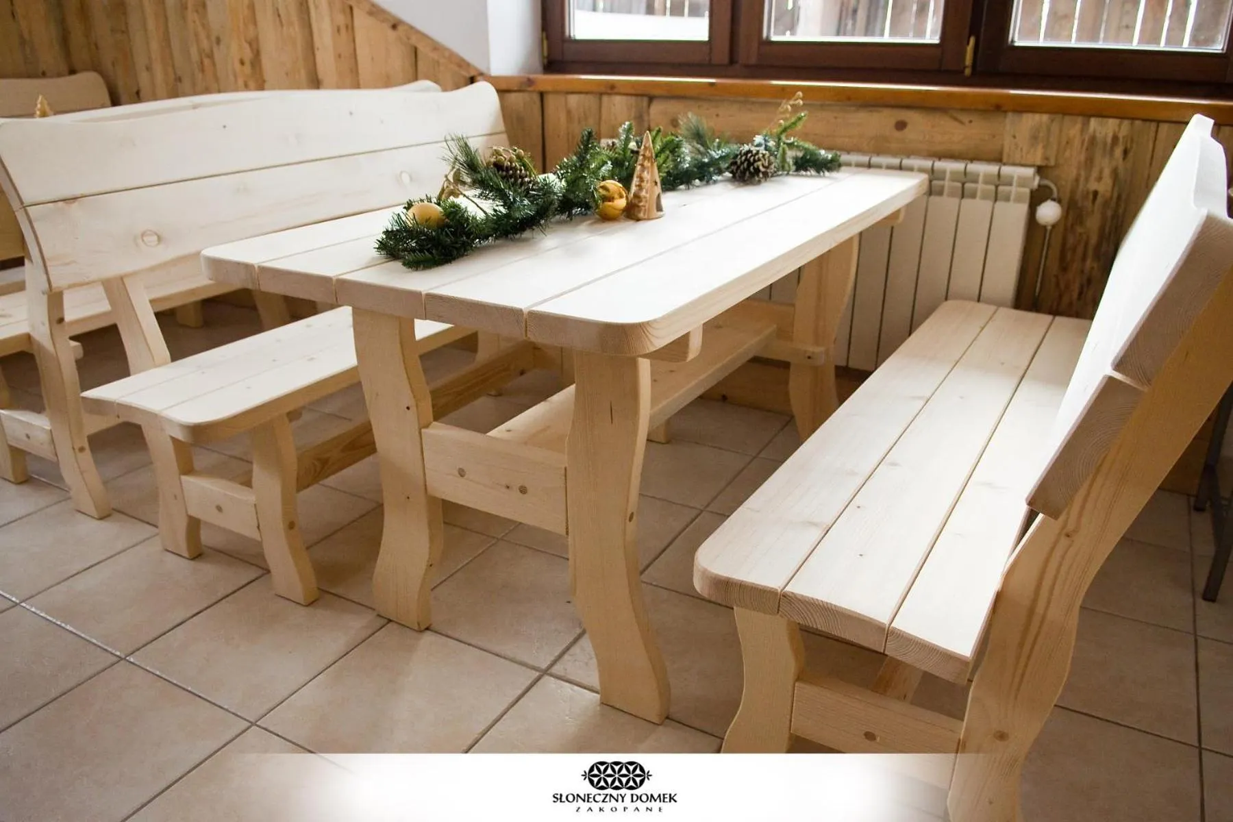 Dining area in Słoneczny Domek