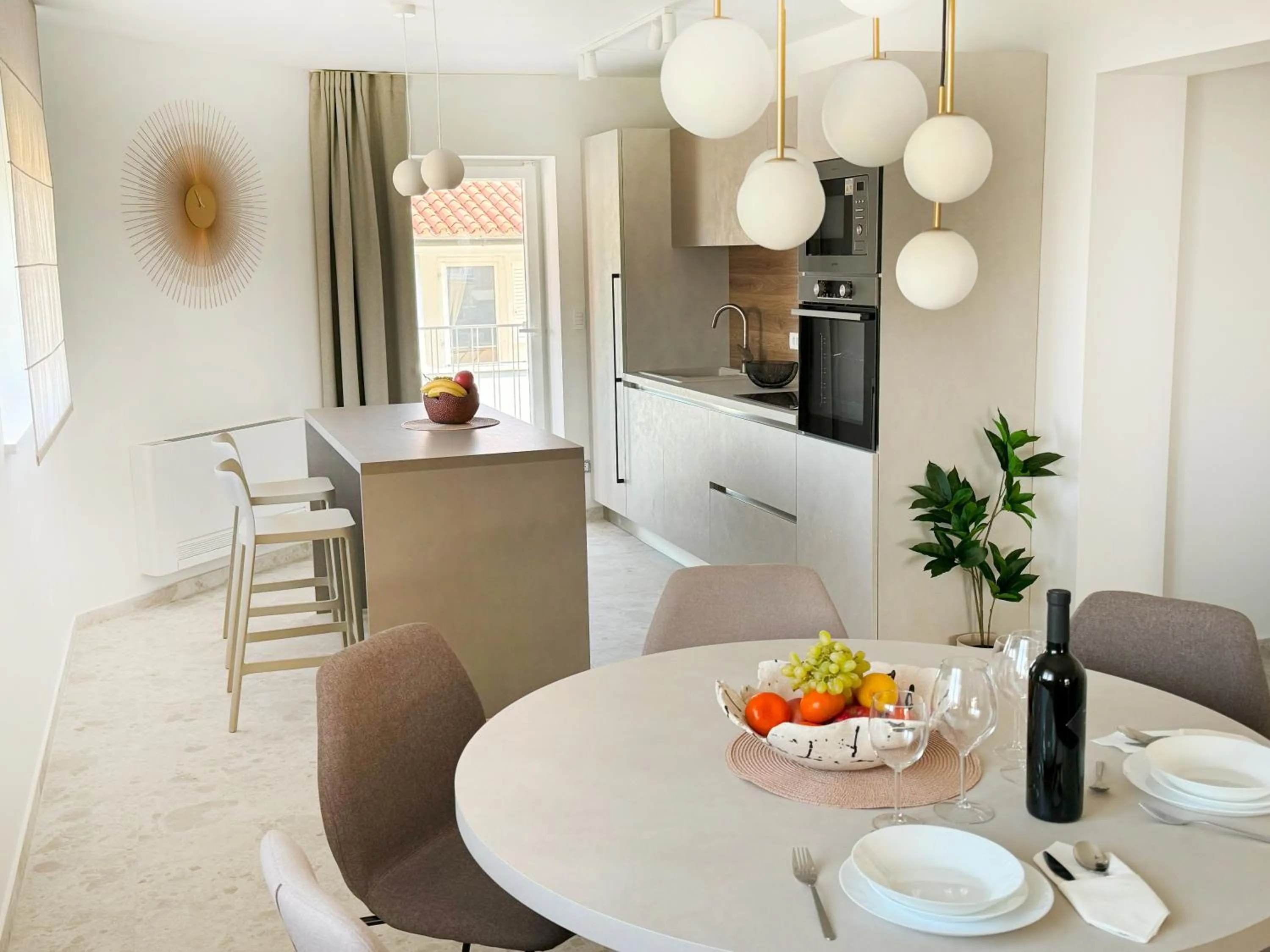 Kitchen or kitchenette in Apartments Villa Nina