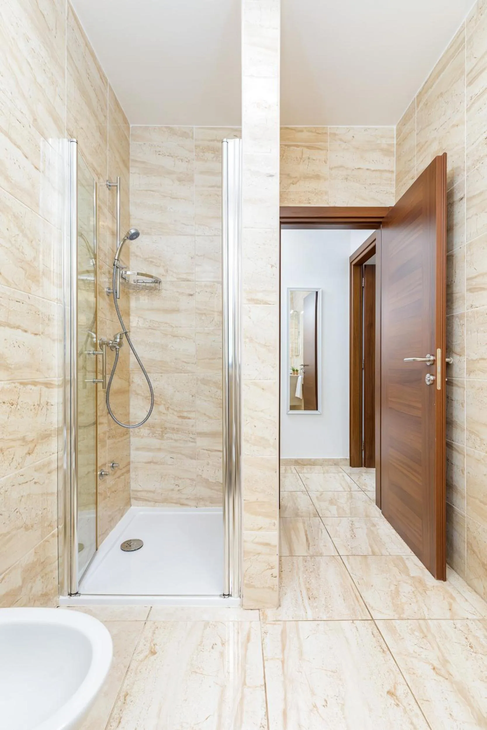 Shower in Apartments Villa Nina