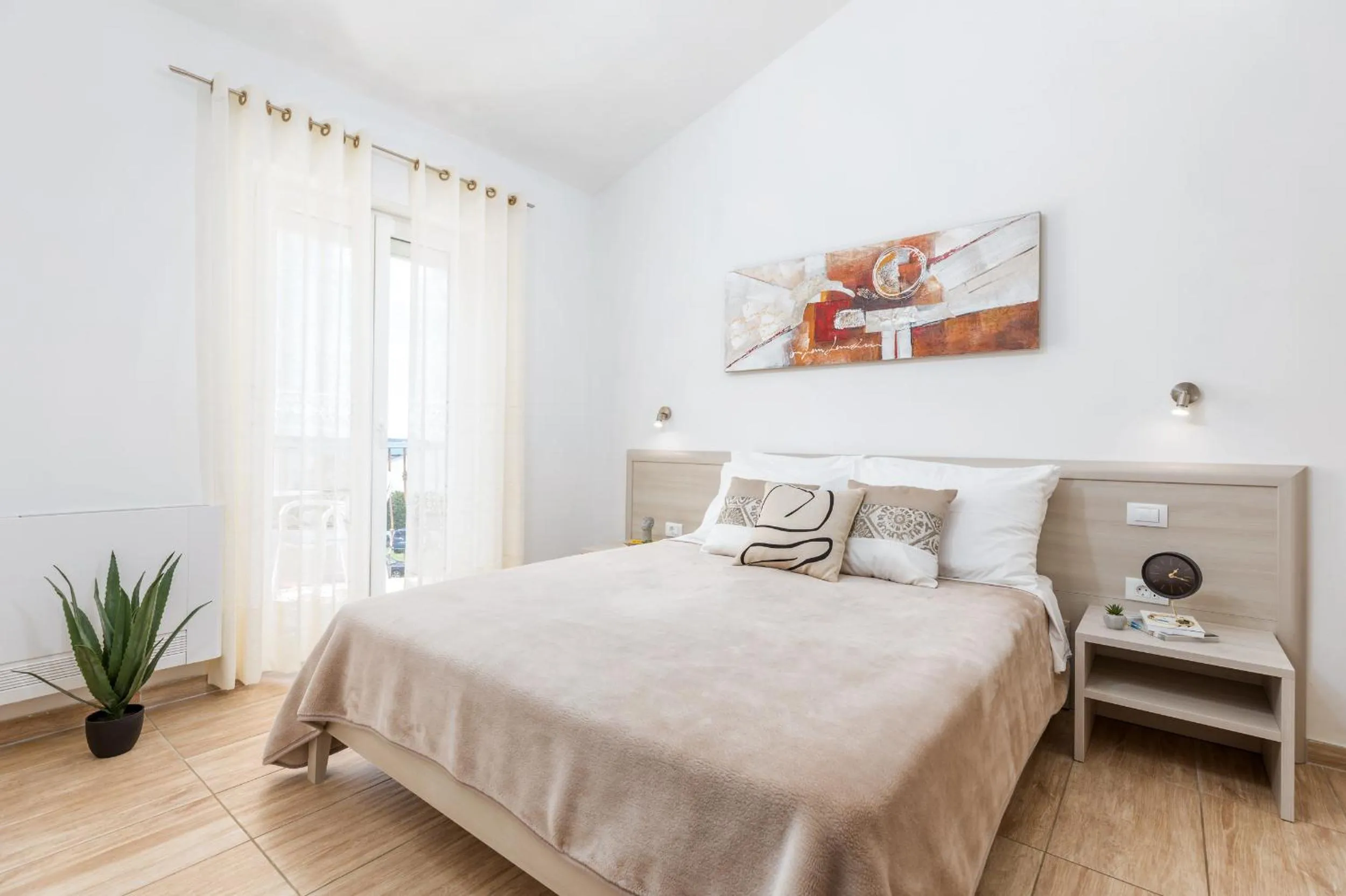 Bed in Apartments Villa Nina