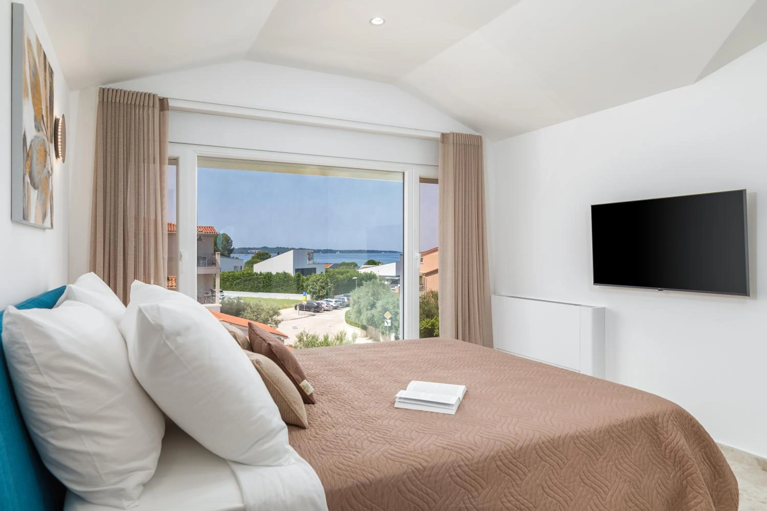 TV and multimedia, Bed in Apartments Villa Nina
