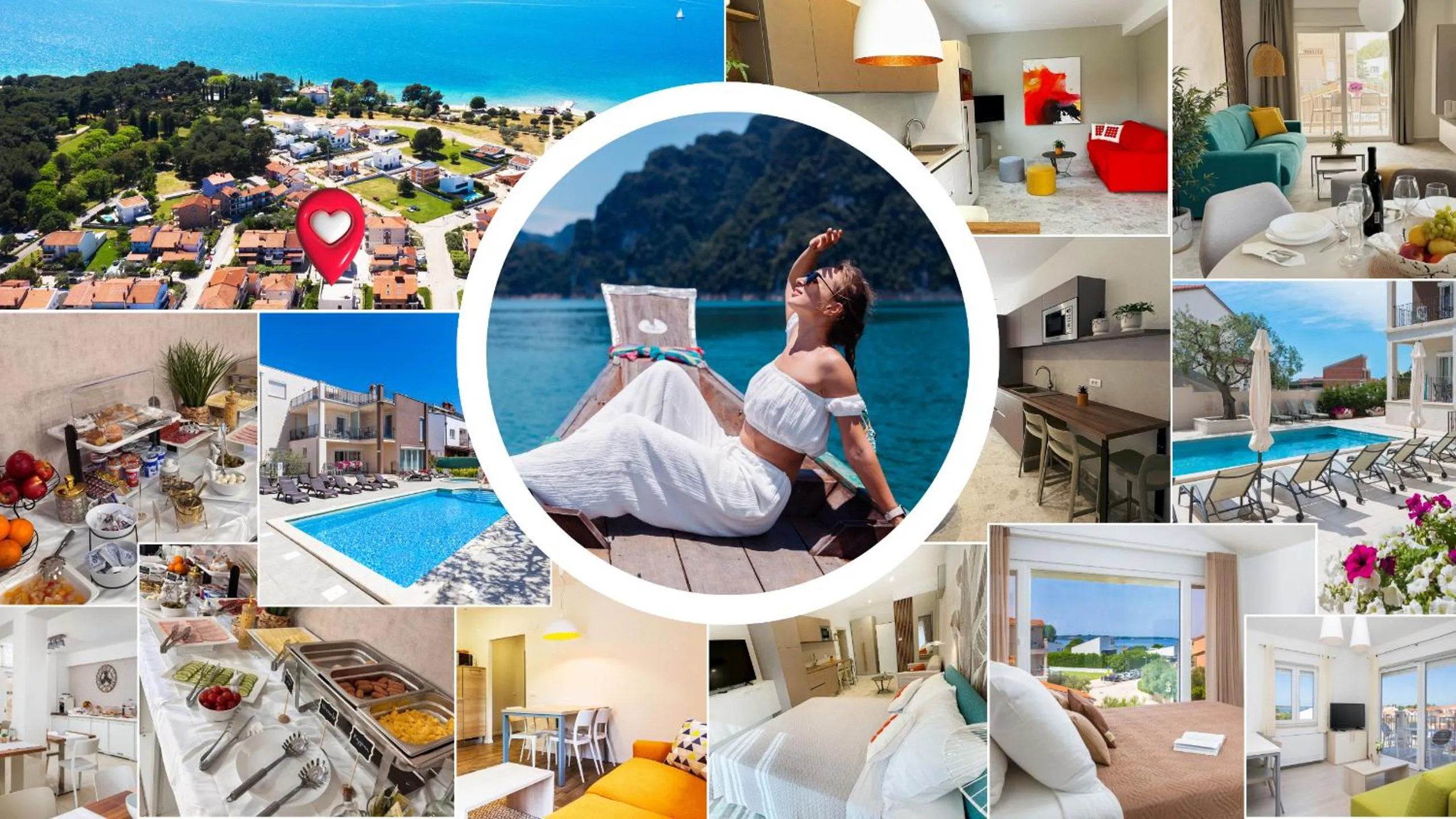 Property building in Apartments Villa Nina