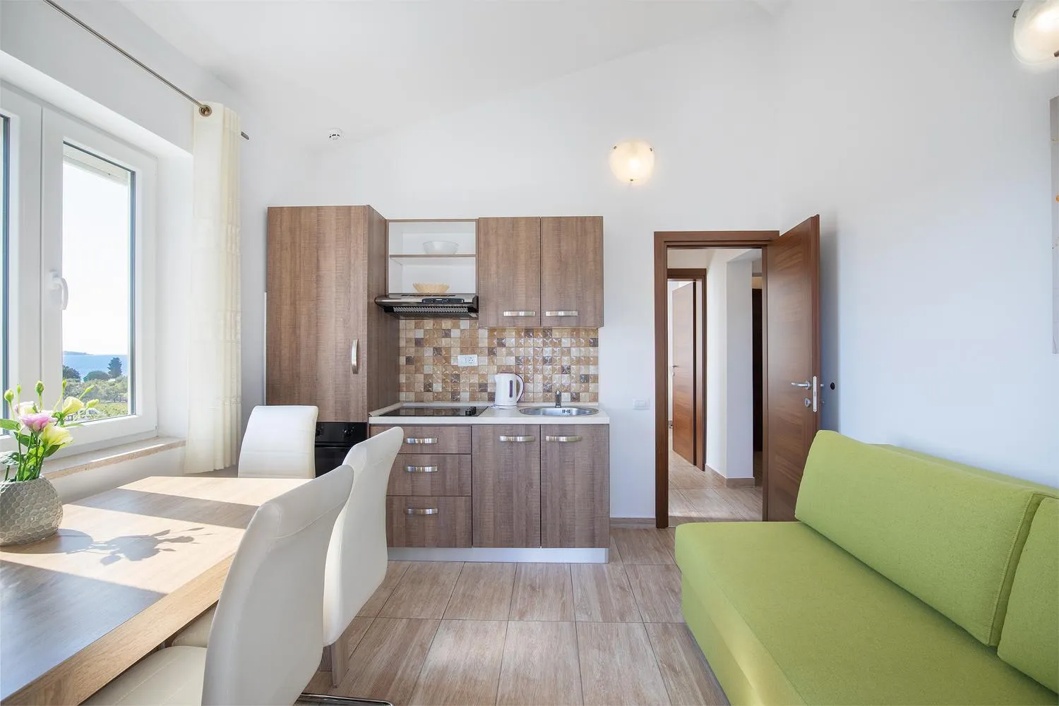 Kitchen or kitchenette in Apartments Villa Nina