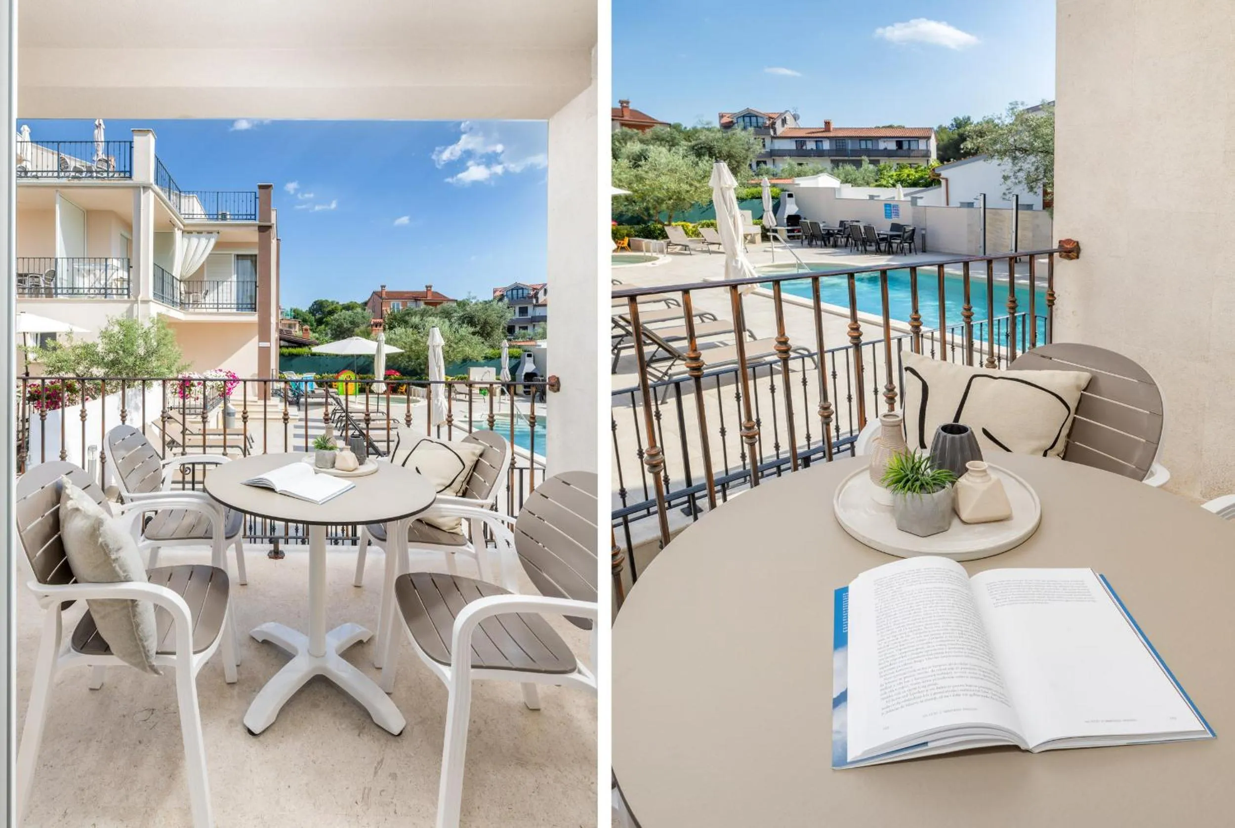 Balcony/Terrace in Apartments Villa Nina