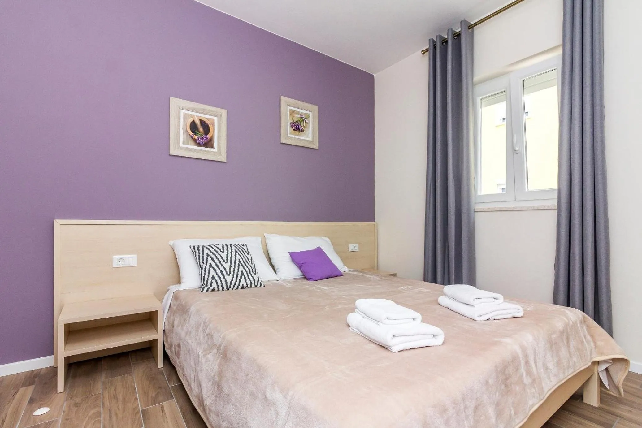 Bed in Apartments Villa Nina