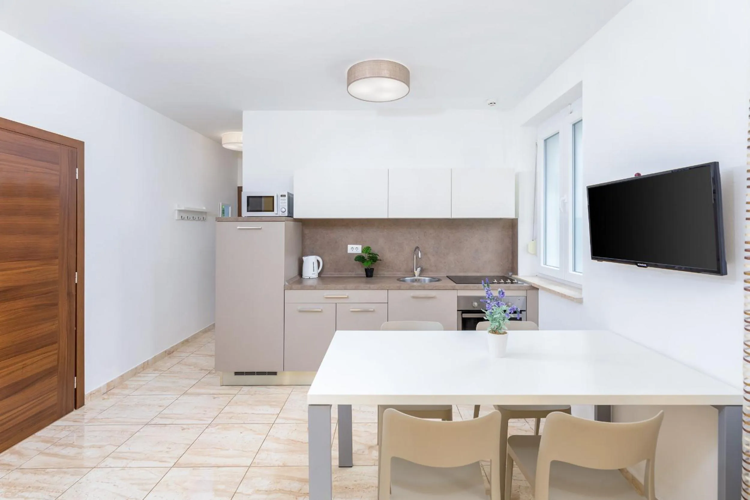 Kitchen or kitchenette in Apartments Villa Nina