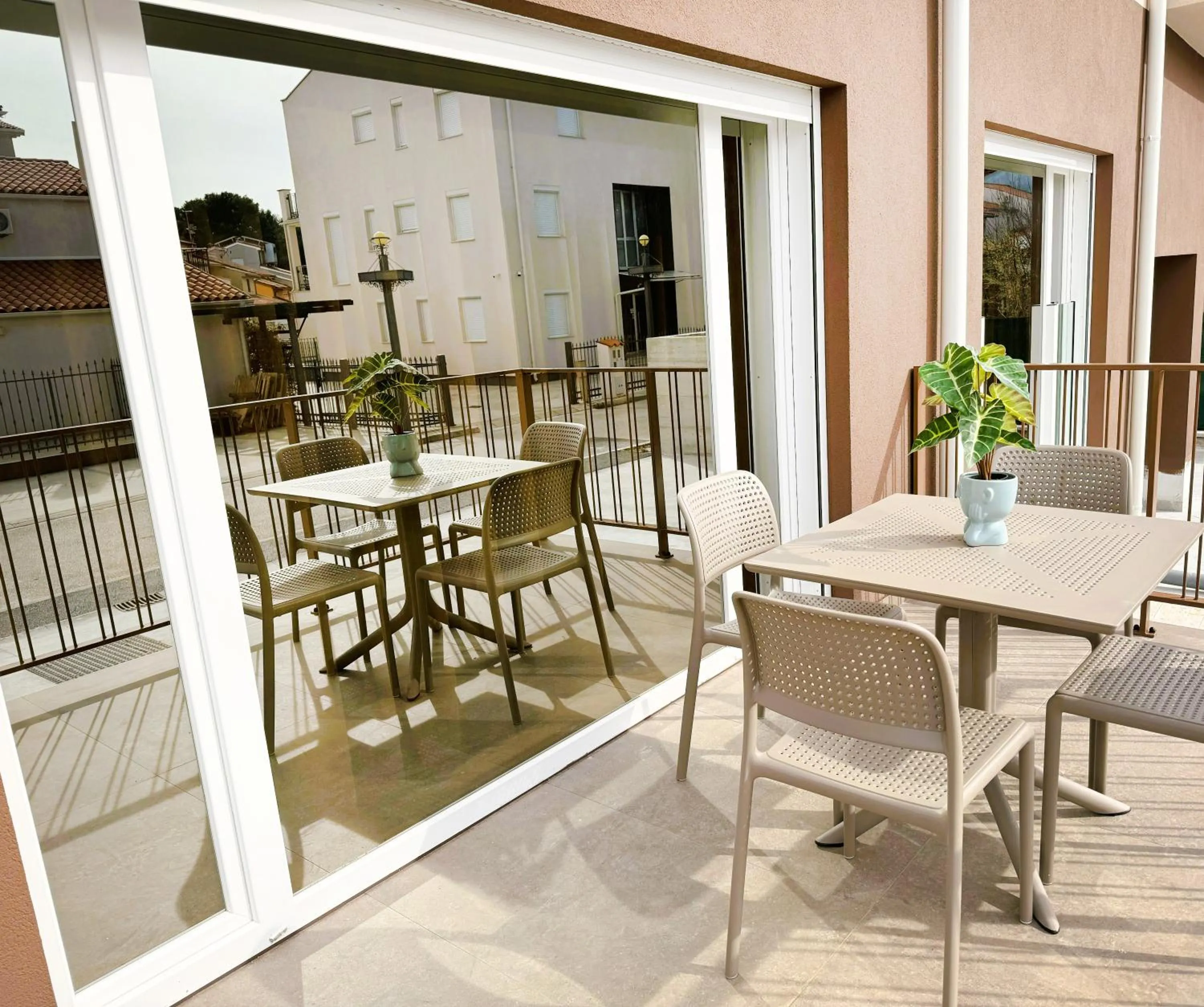 Balcony/Terrace in Apartments Villa Nina