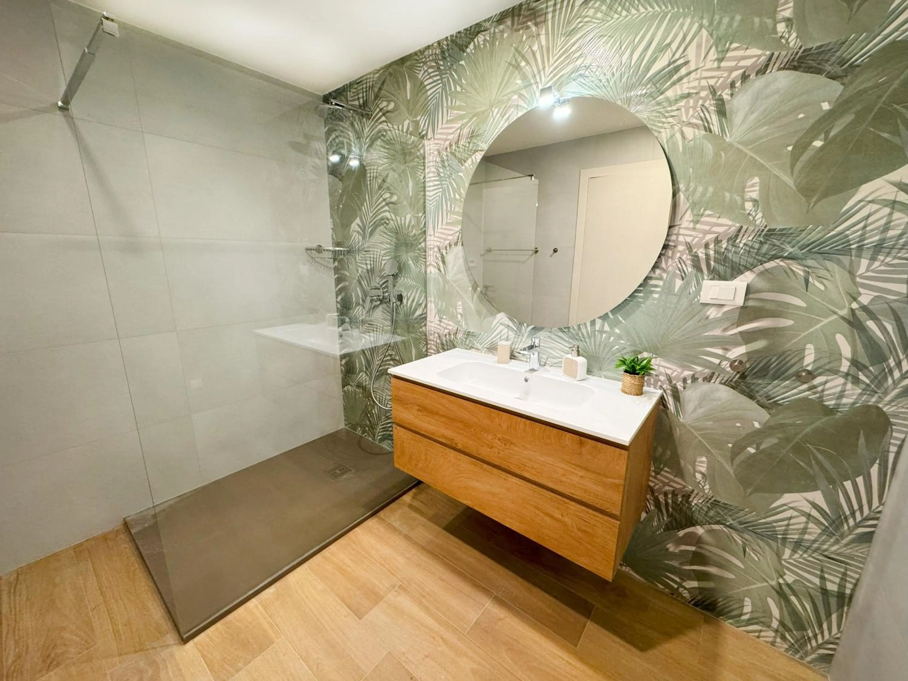 Shower in Apartments Villa Nina