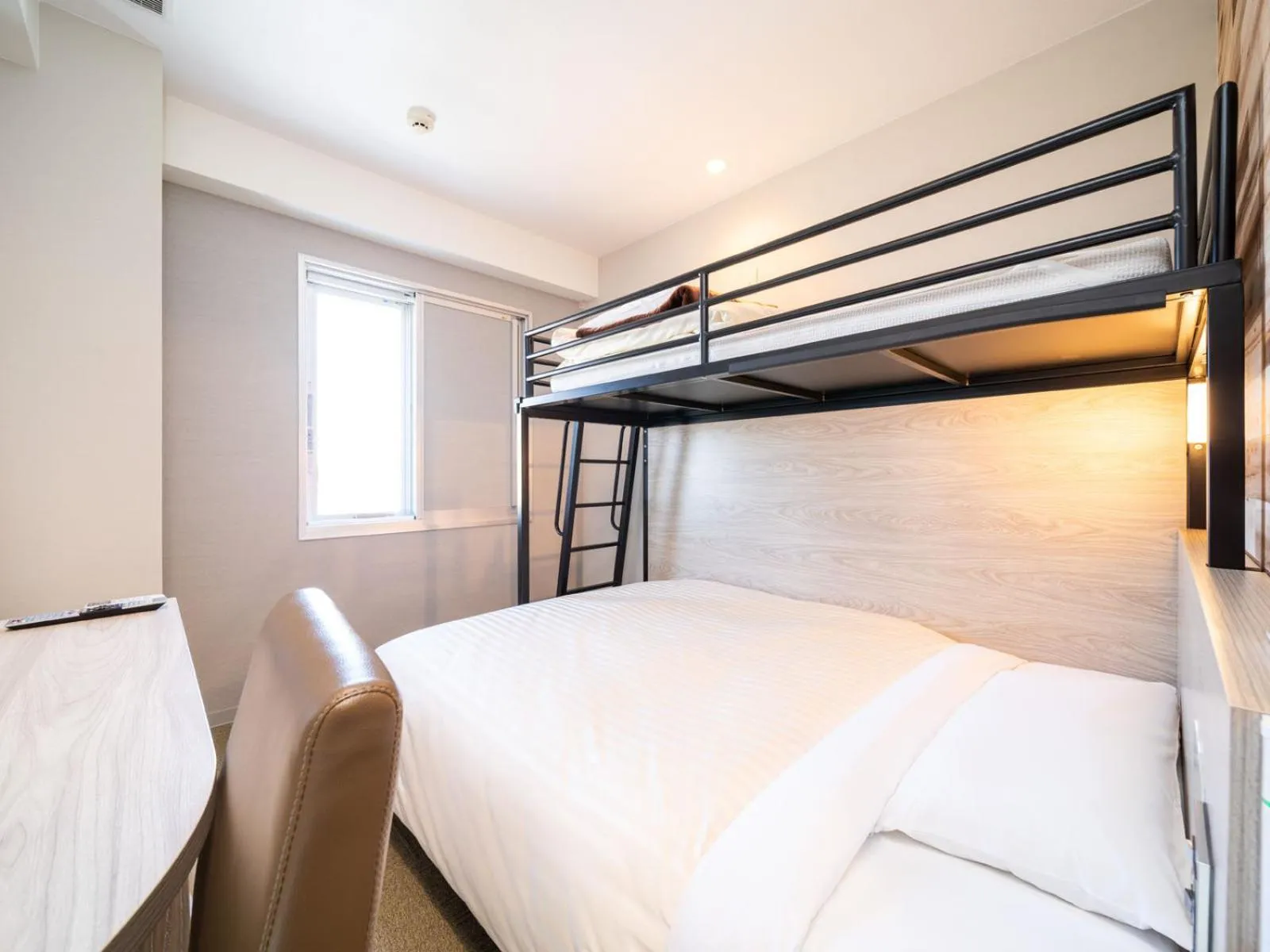 Bed in Super Hotel Kushiro-Ekimae