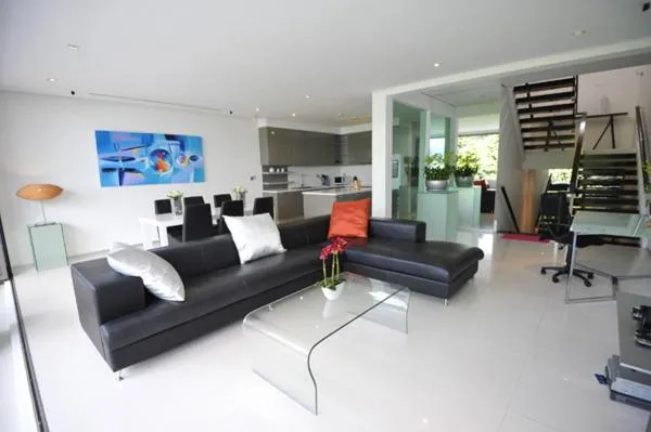 Kitchen or kitchenette in Siam Palm Residence