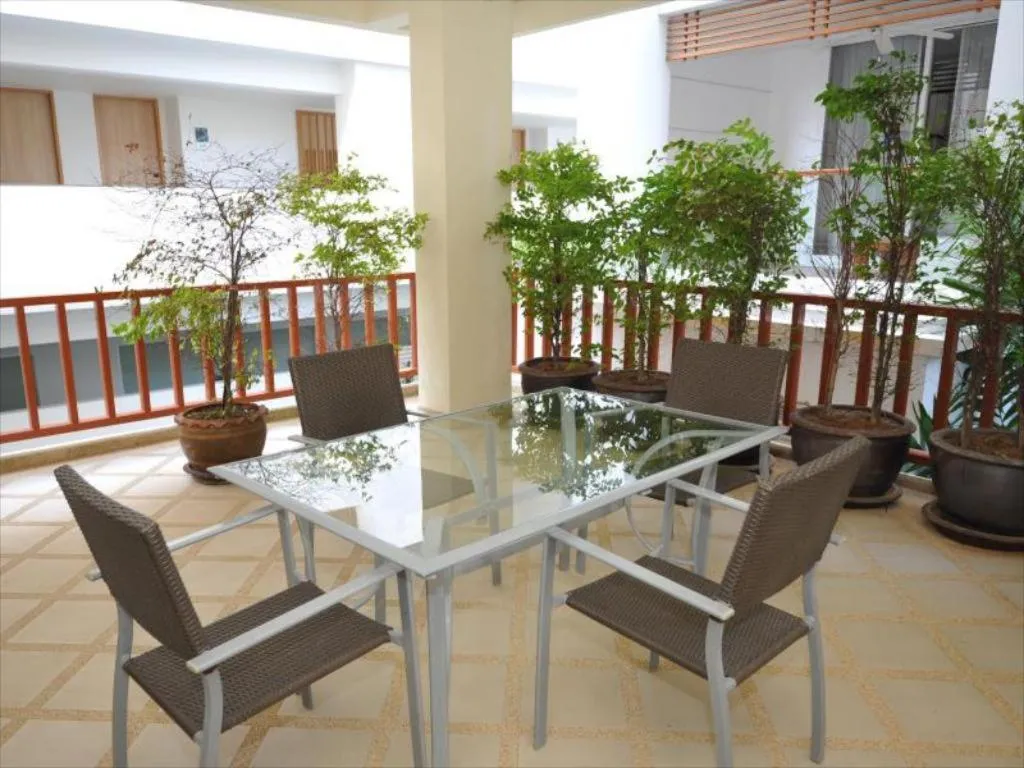 Balcony/Terrace in Siam Palm Residence
