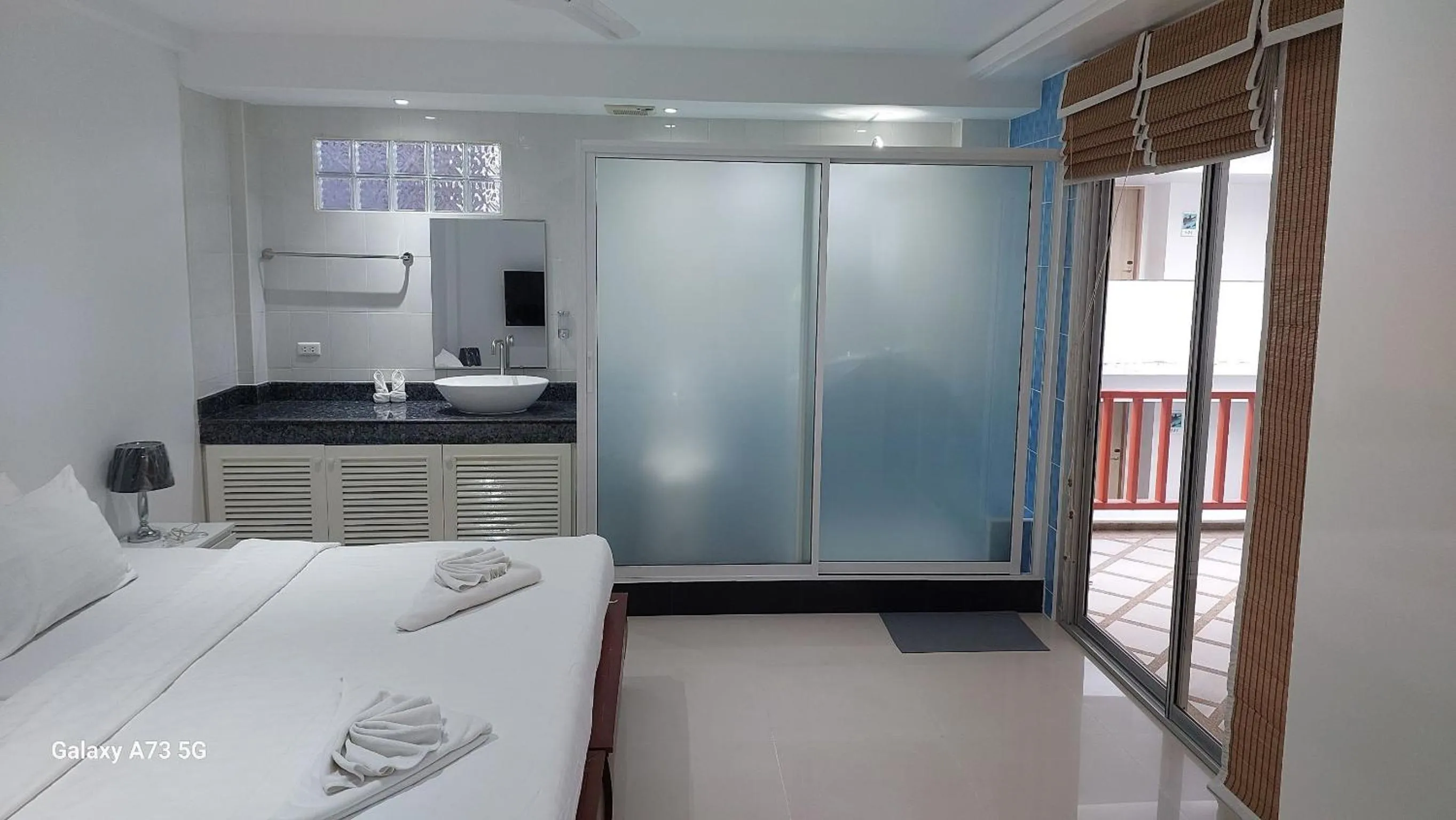 Bed in Siam Palm Residence