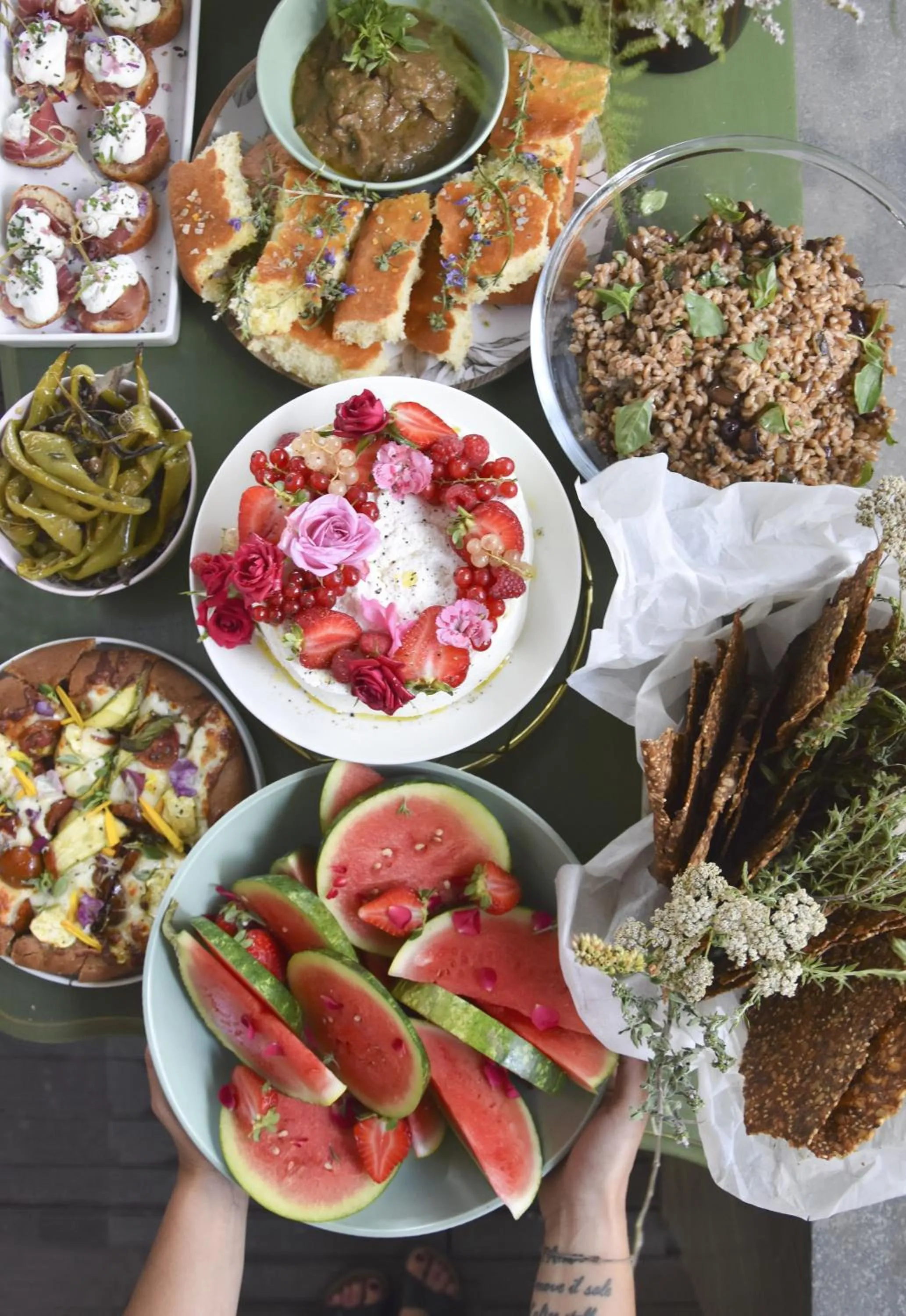 Food close-up in Hotel Villa Rosa Riviera