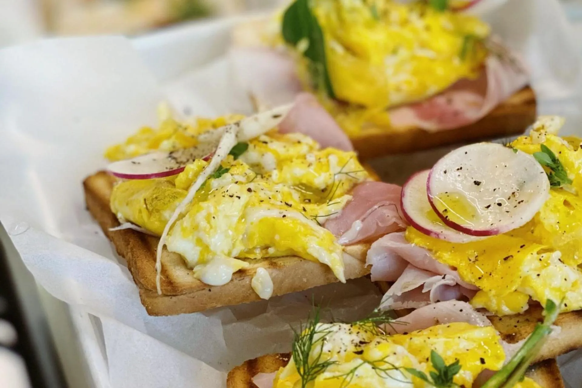 Continental breakfast in Hotel Villa Rosa Riviera