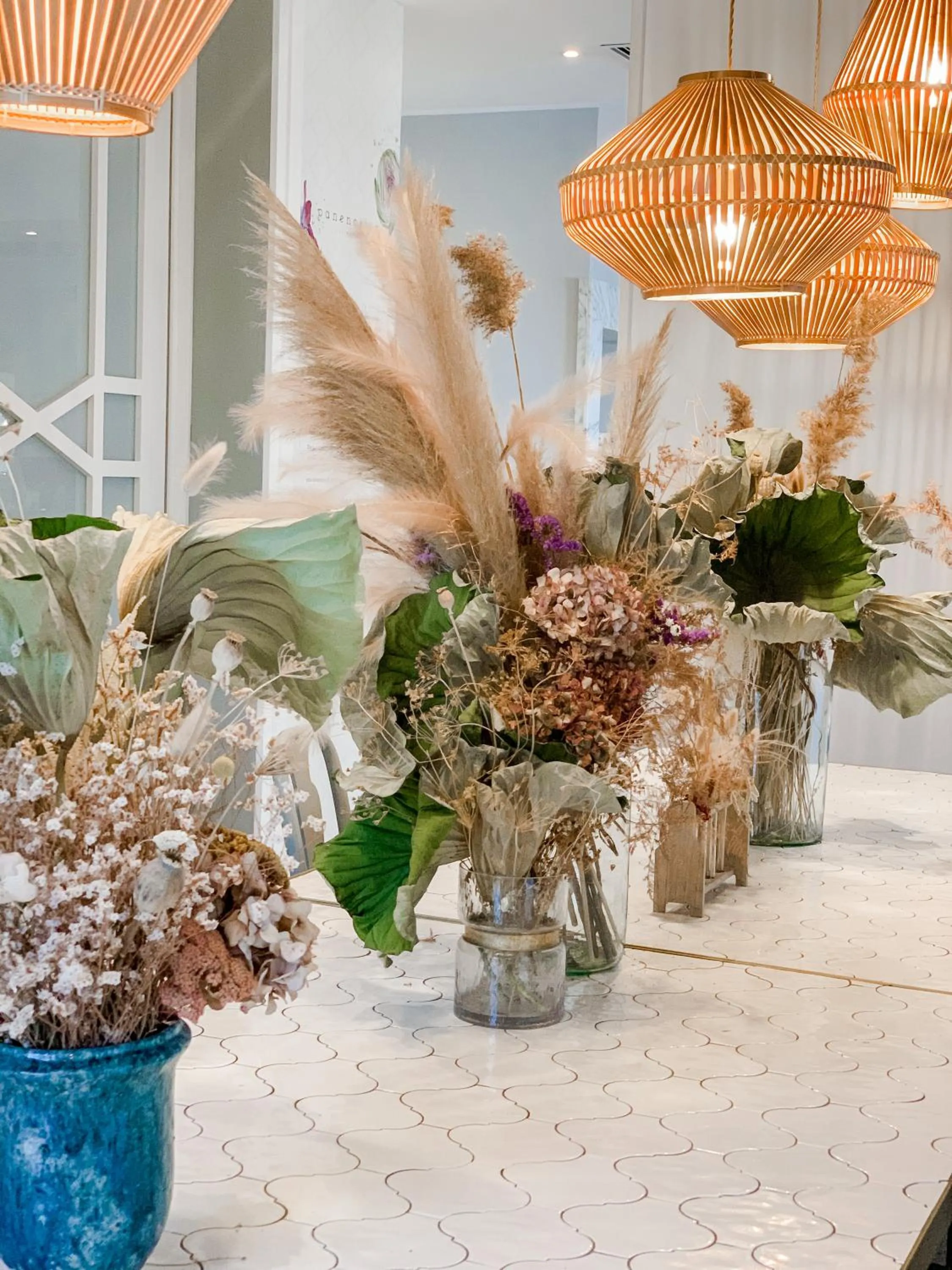 Decorative detail in Hotel Villa Rosa Riviera