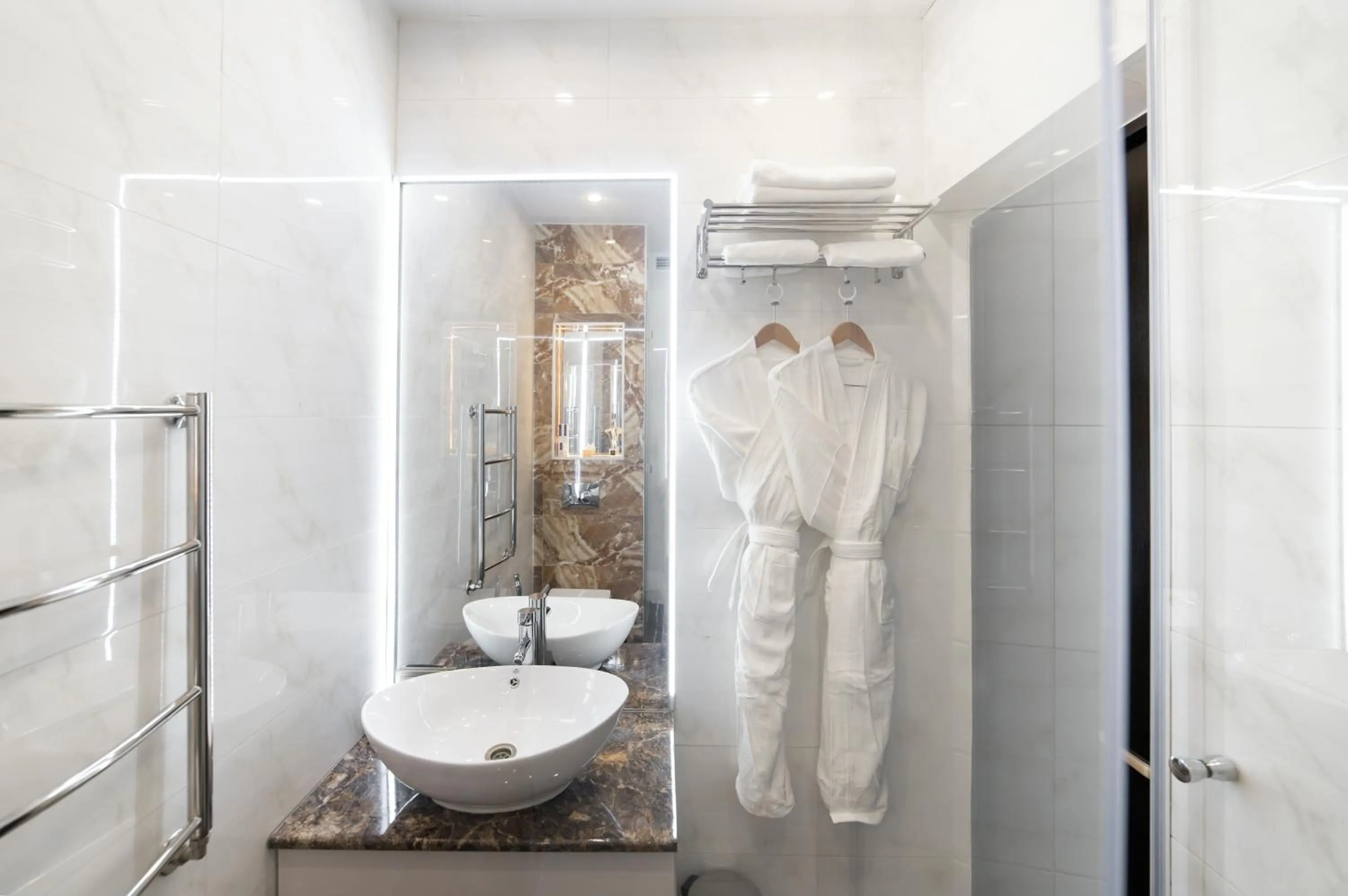 Bathroom in Orient Hotel Bishkek