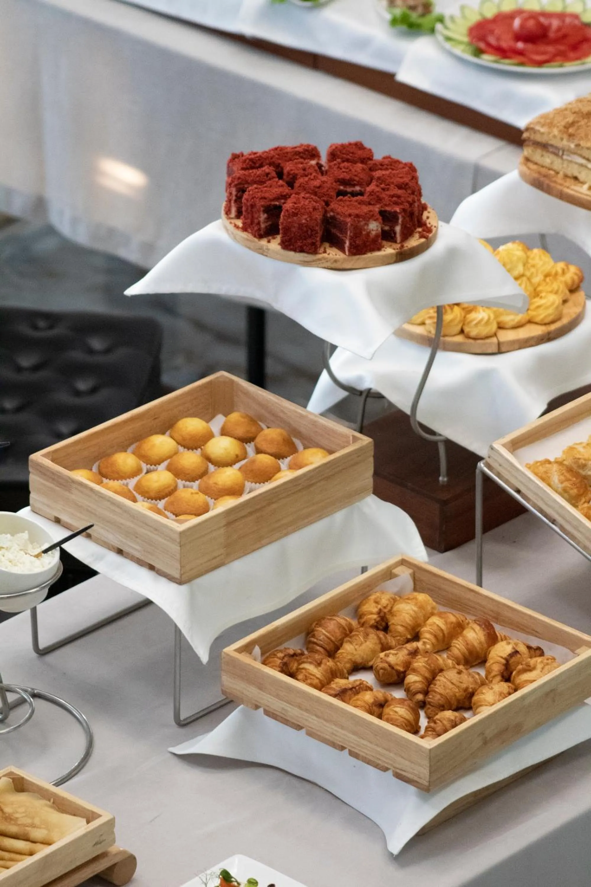 Buffet breakfast in Orient Hotel Bishkek