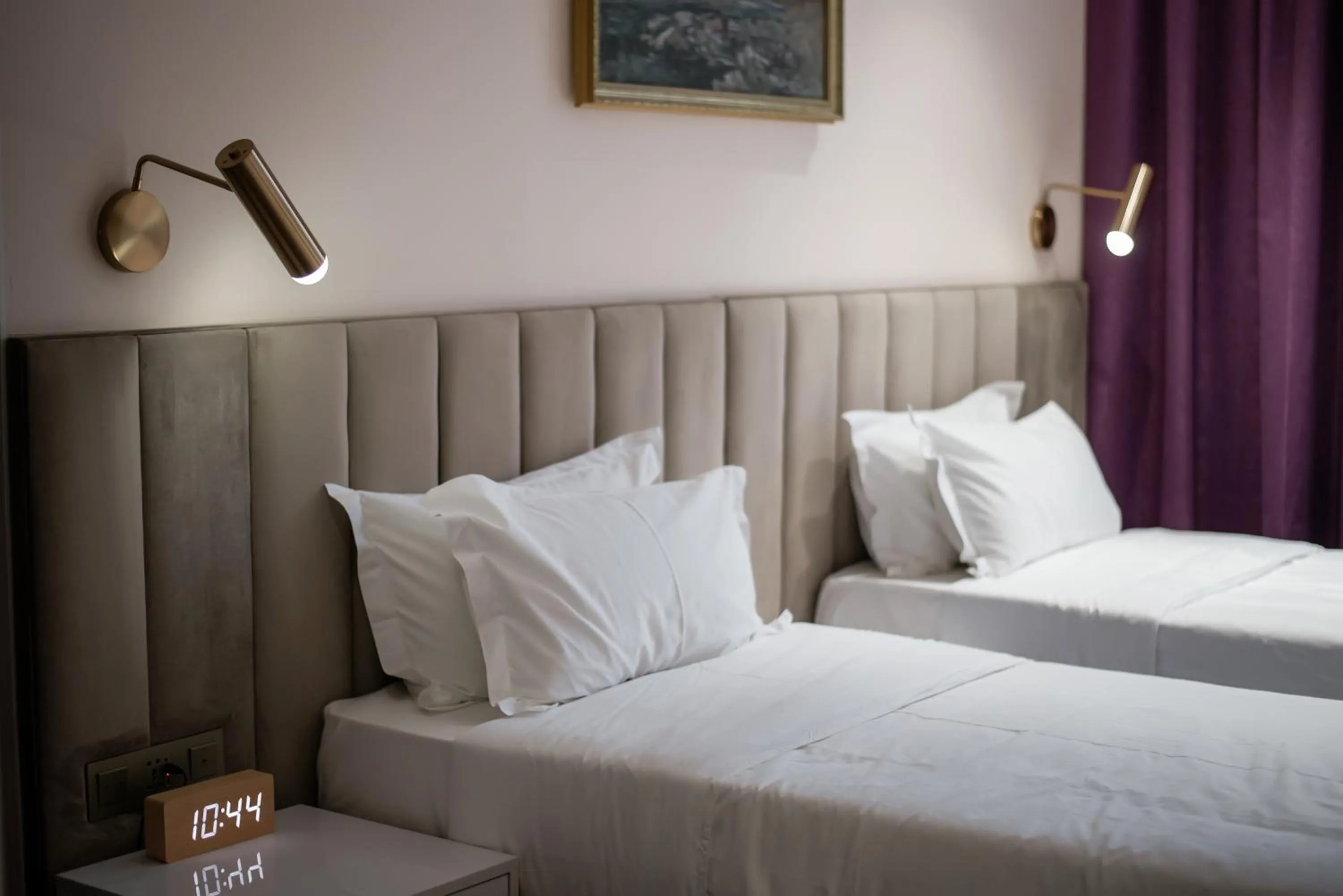 Bed in Orient Hotel Bishkek