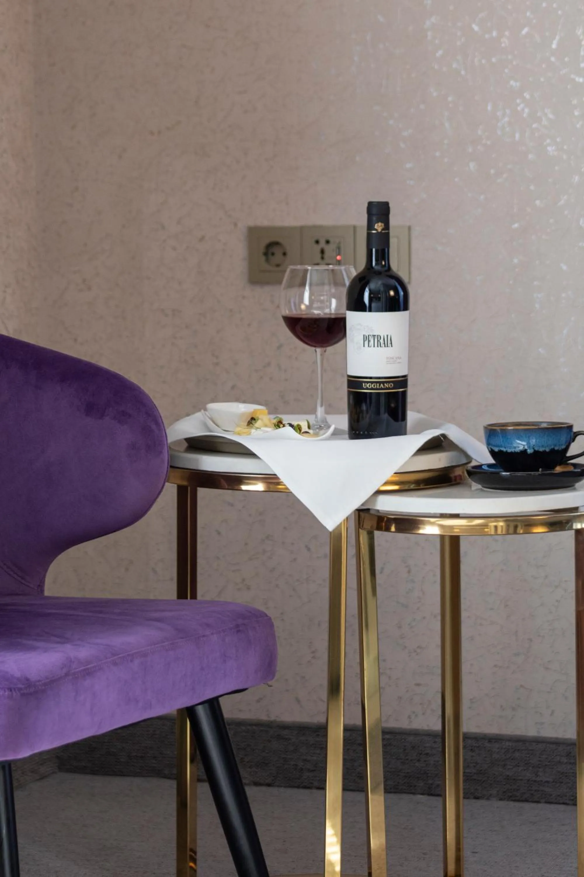 Decorative detail in Orient Hotel Bishkek