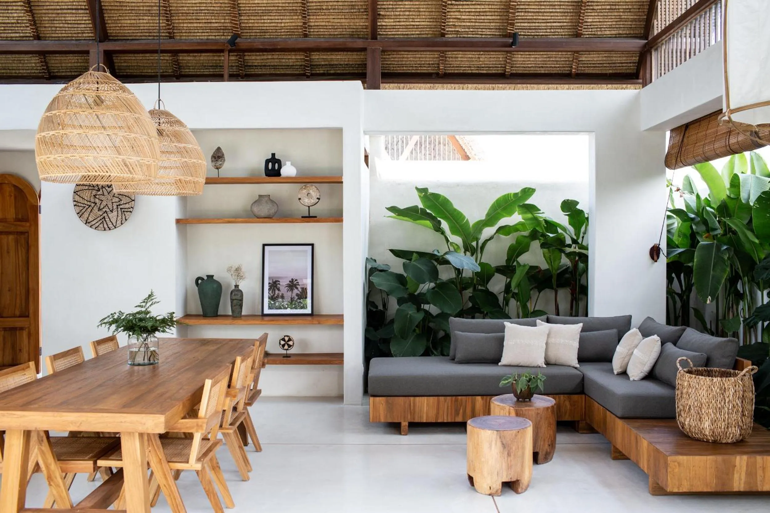 Living room in Las Lunas Villas Canggu