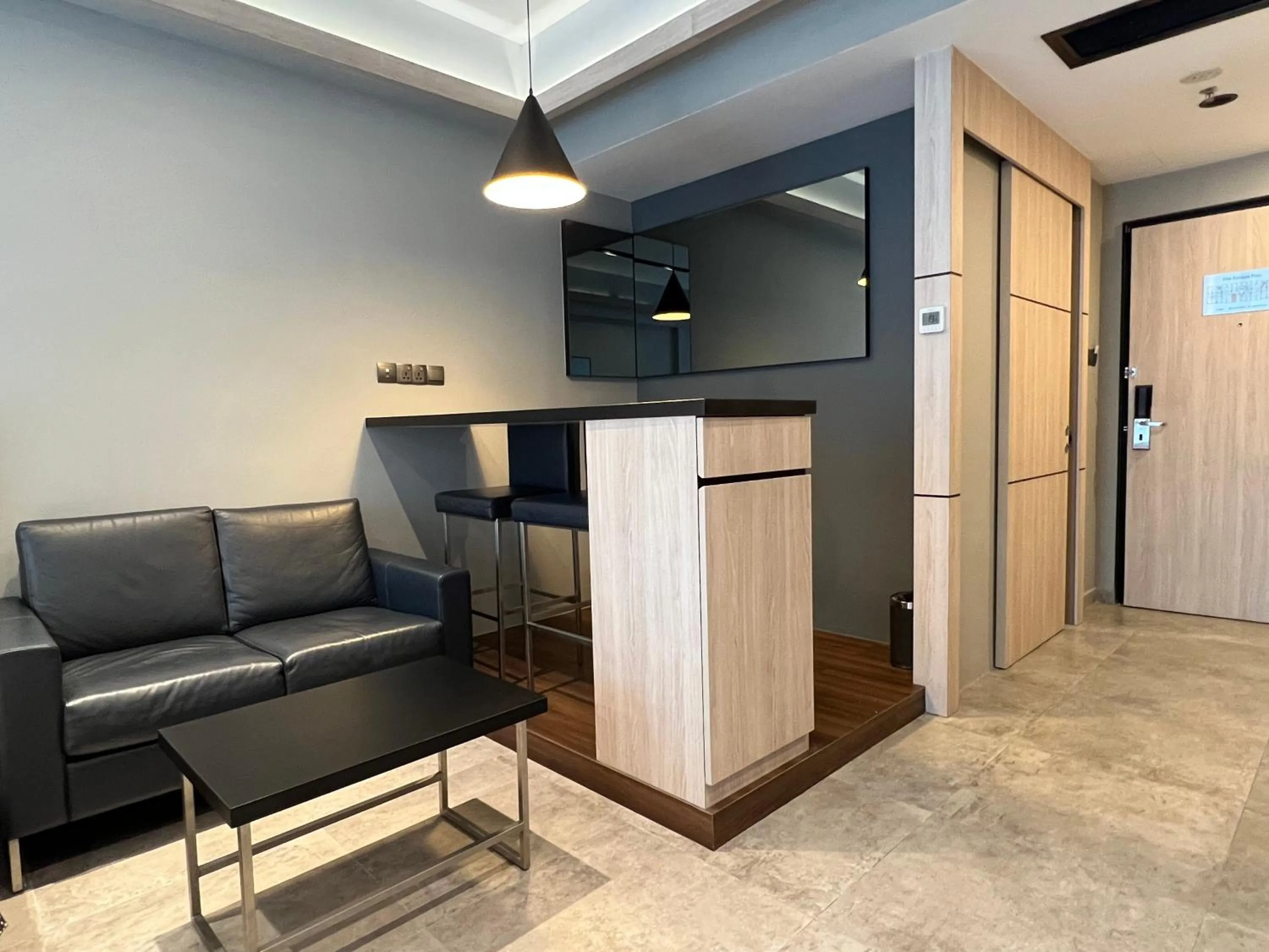 Seating area in Orchard Grand Court