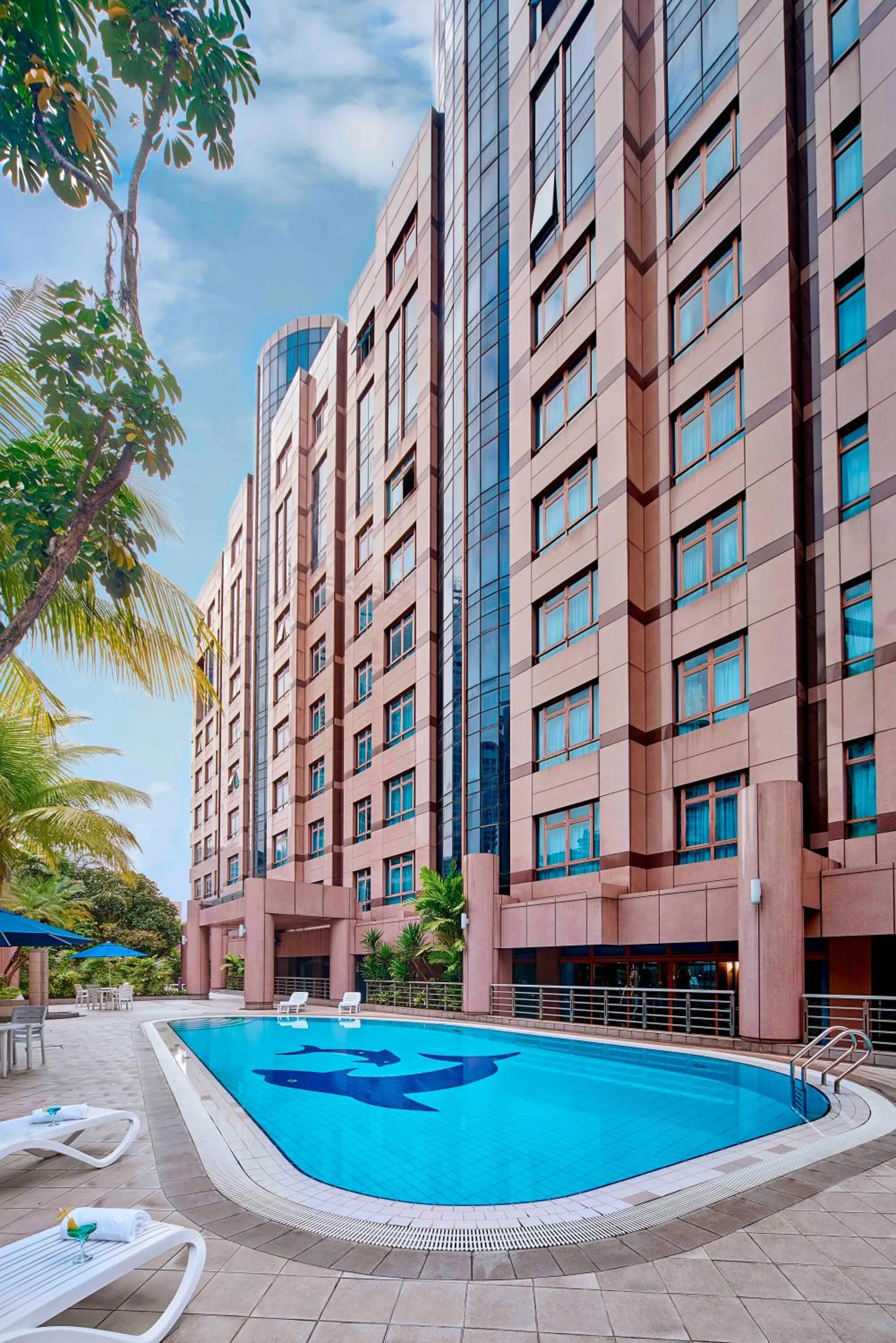 Swimming pool in Orchard Grand Court