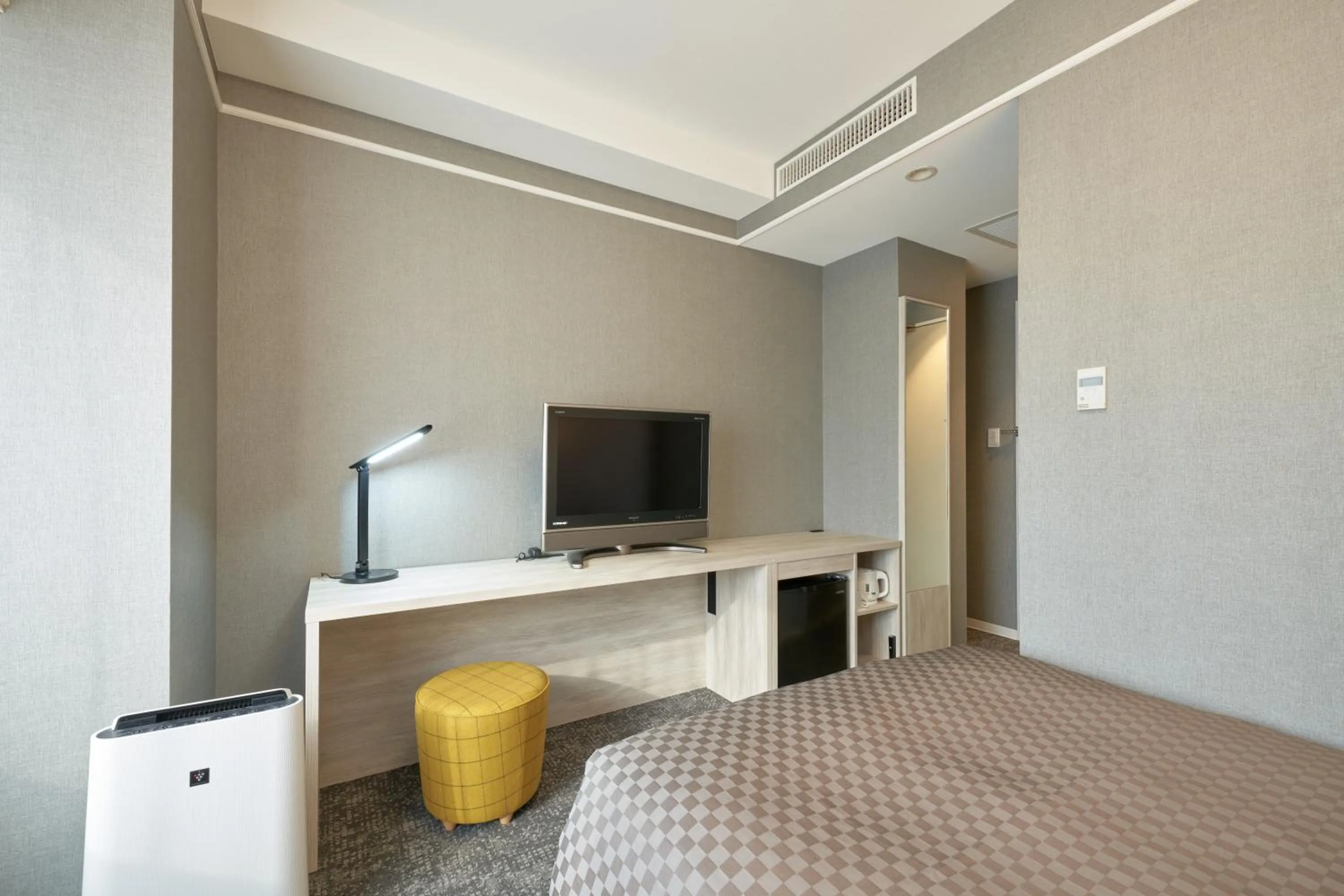 Photo of the whole room, Bed in The OneFive Garden Kurashiki