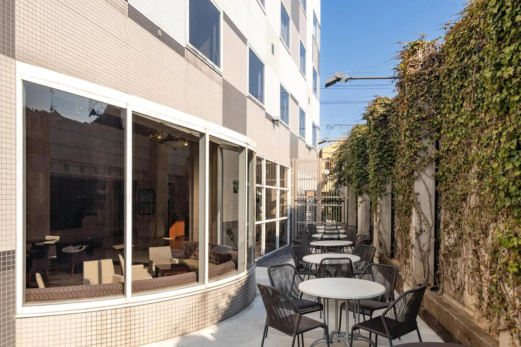 Garden view in The OneFive Garden Kurashiki