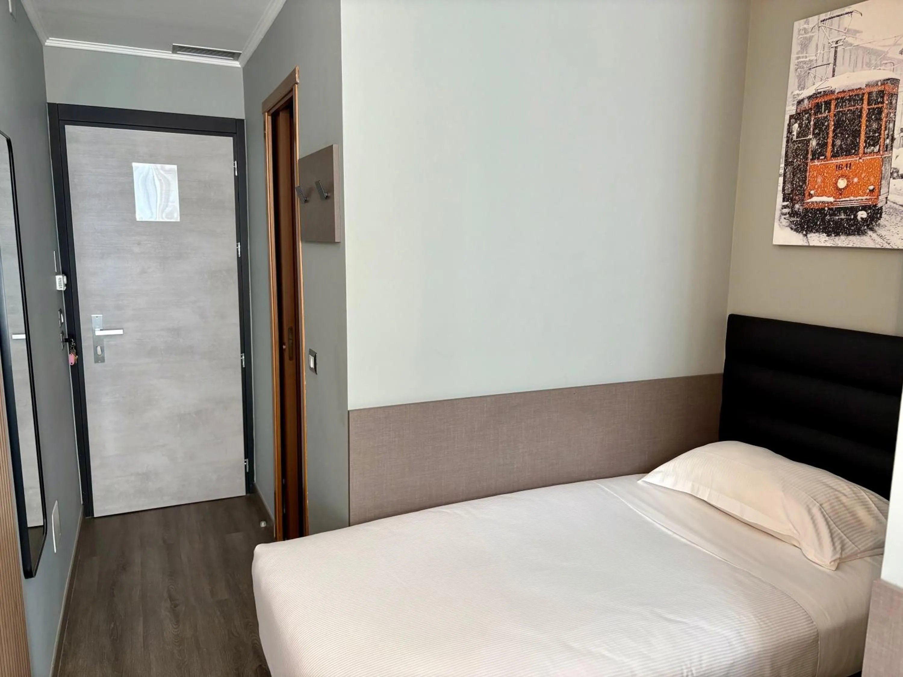 Bed in Hotel Perugino