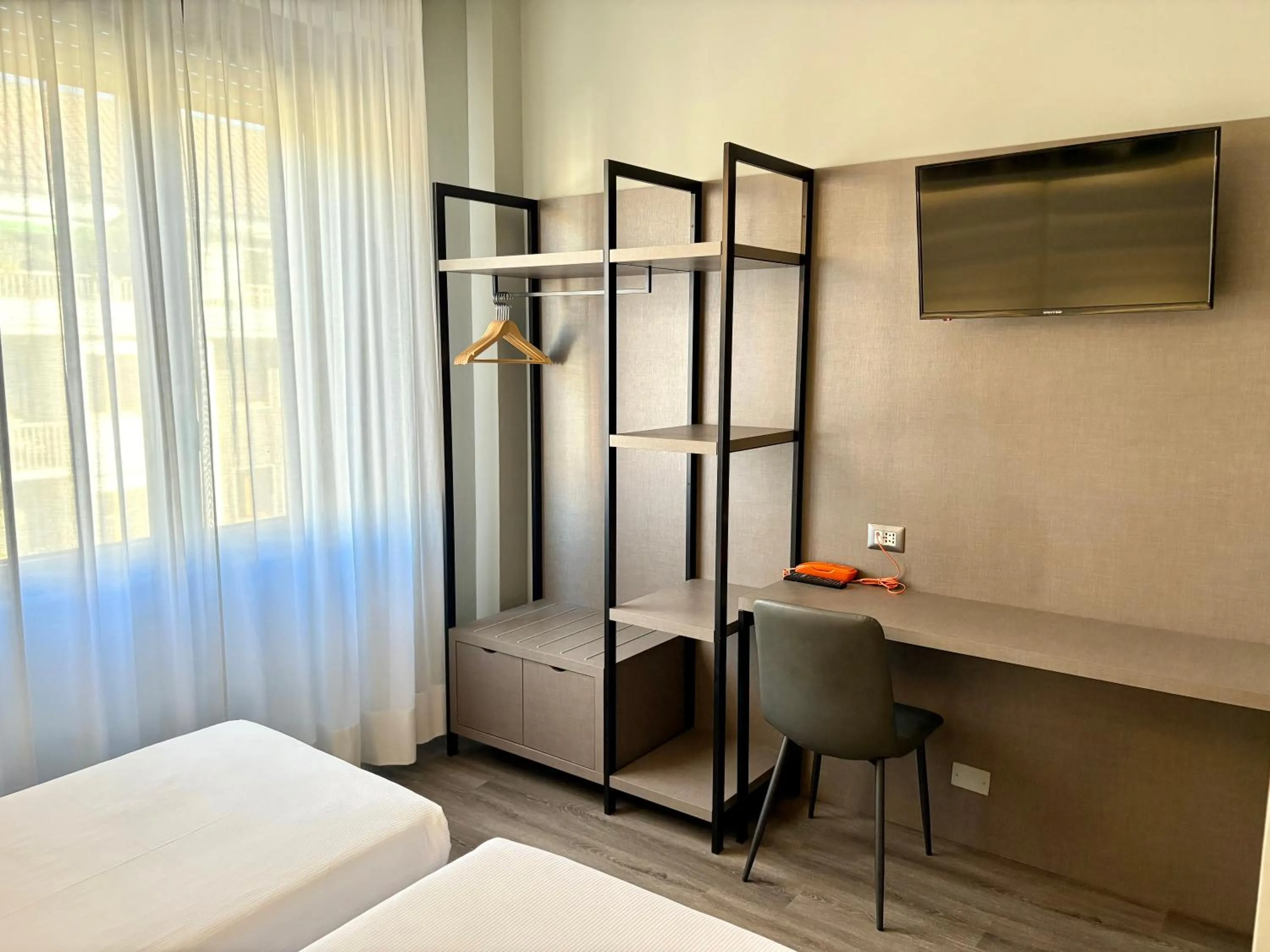 Bed in Hotel Perugino