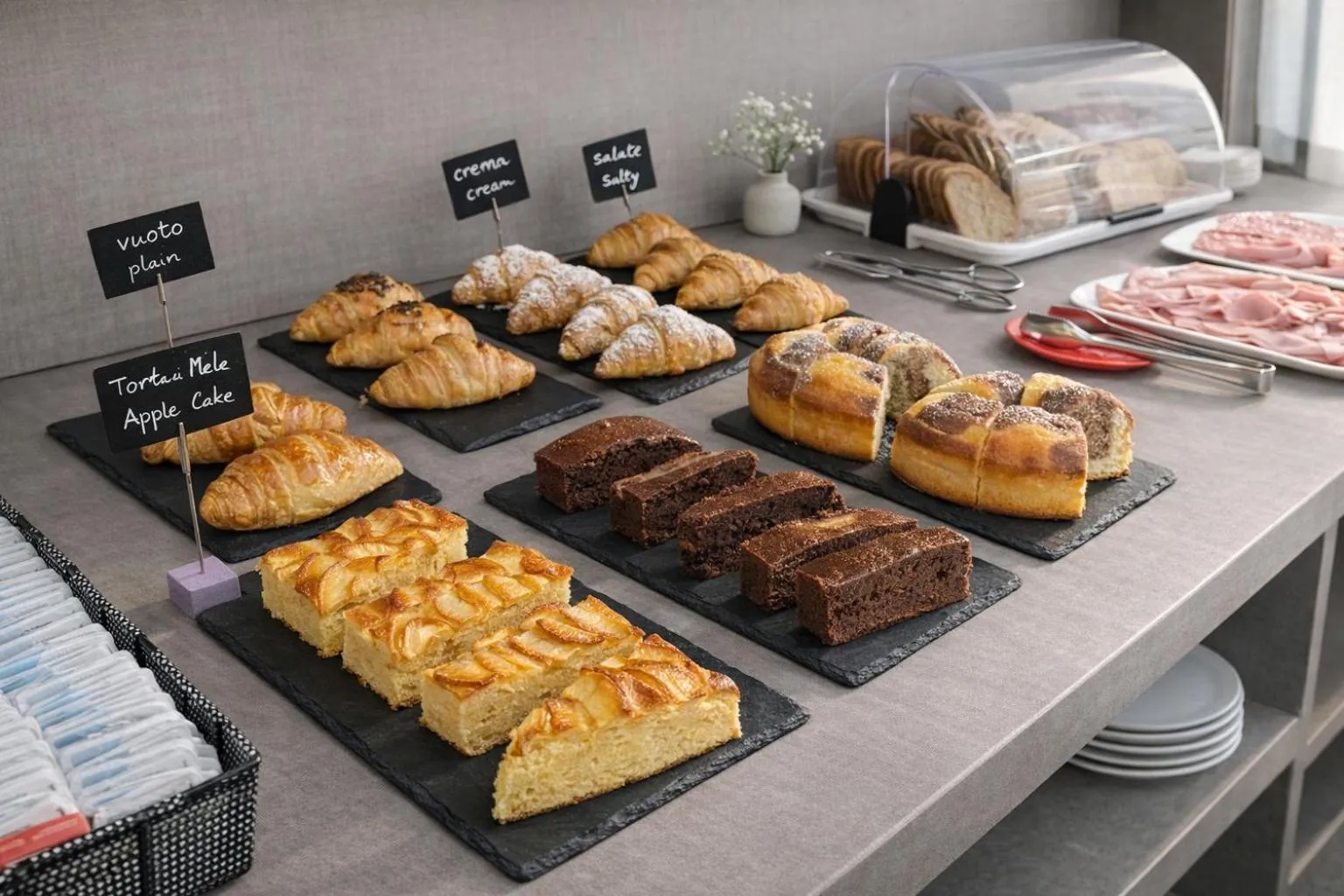 Breakfast in Hotel Perugino