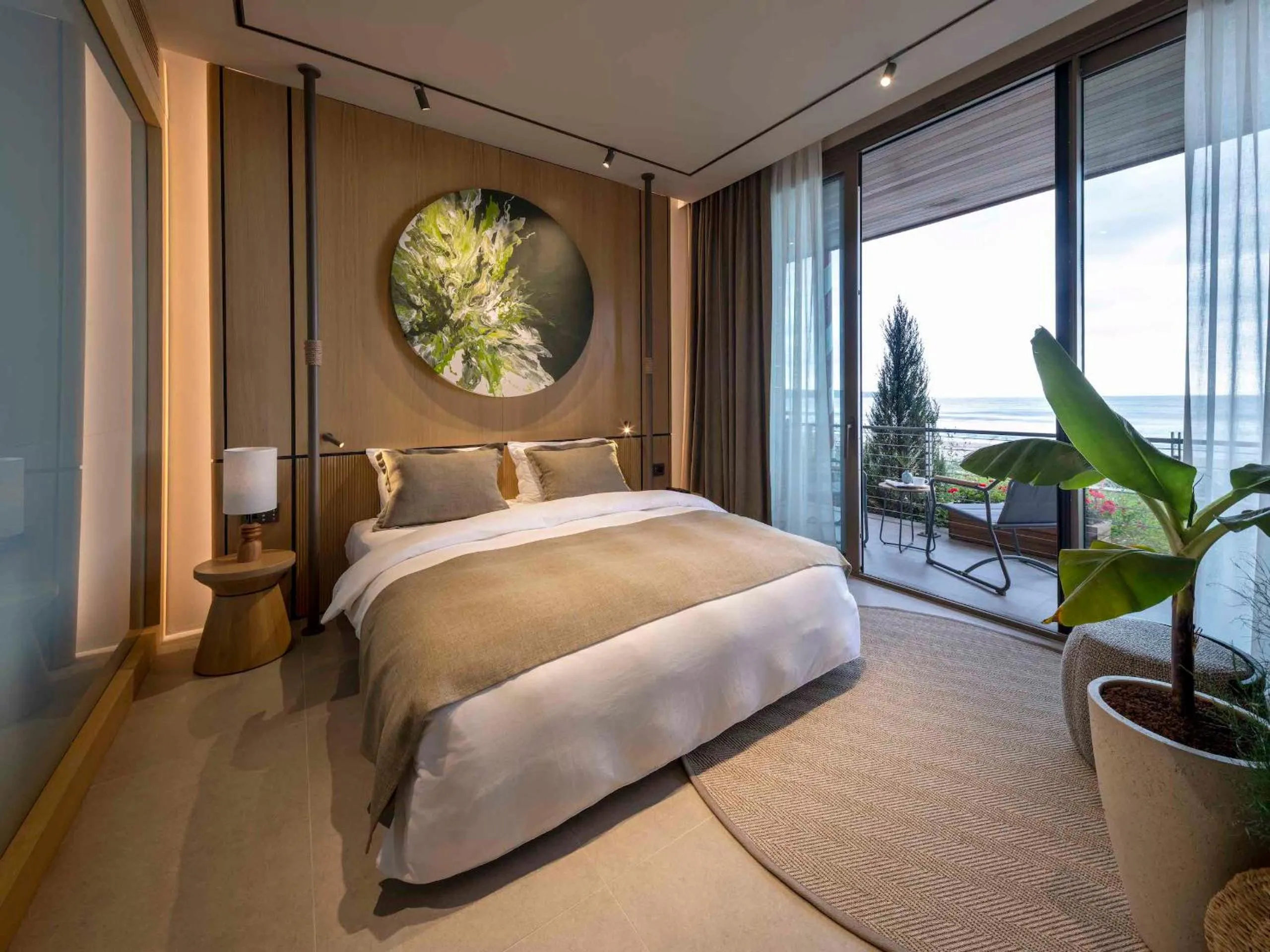 Bed in İnemare Hotel